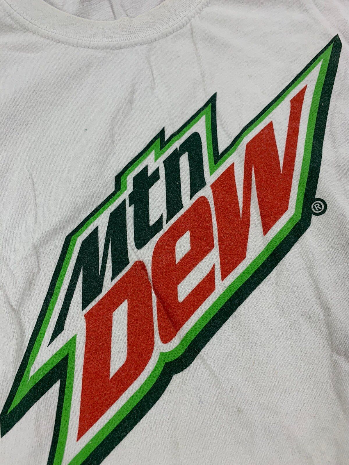 Vintage Vintage Distressed Mountain Dew T-Shirt Size US XL / EU 56 / 4 - 2 Thumbnail