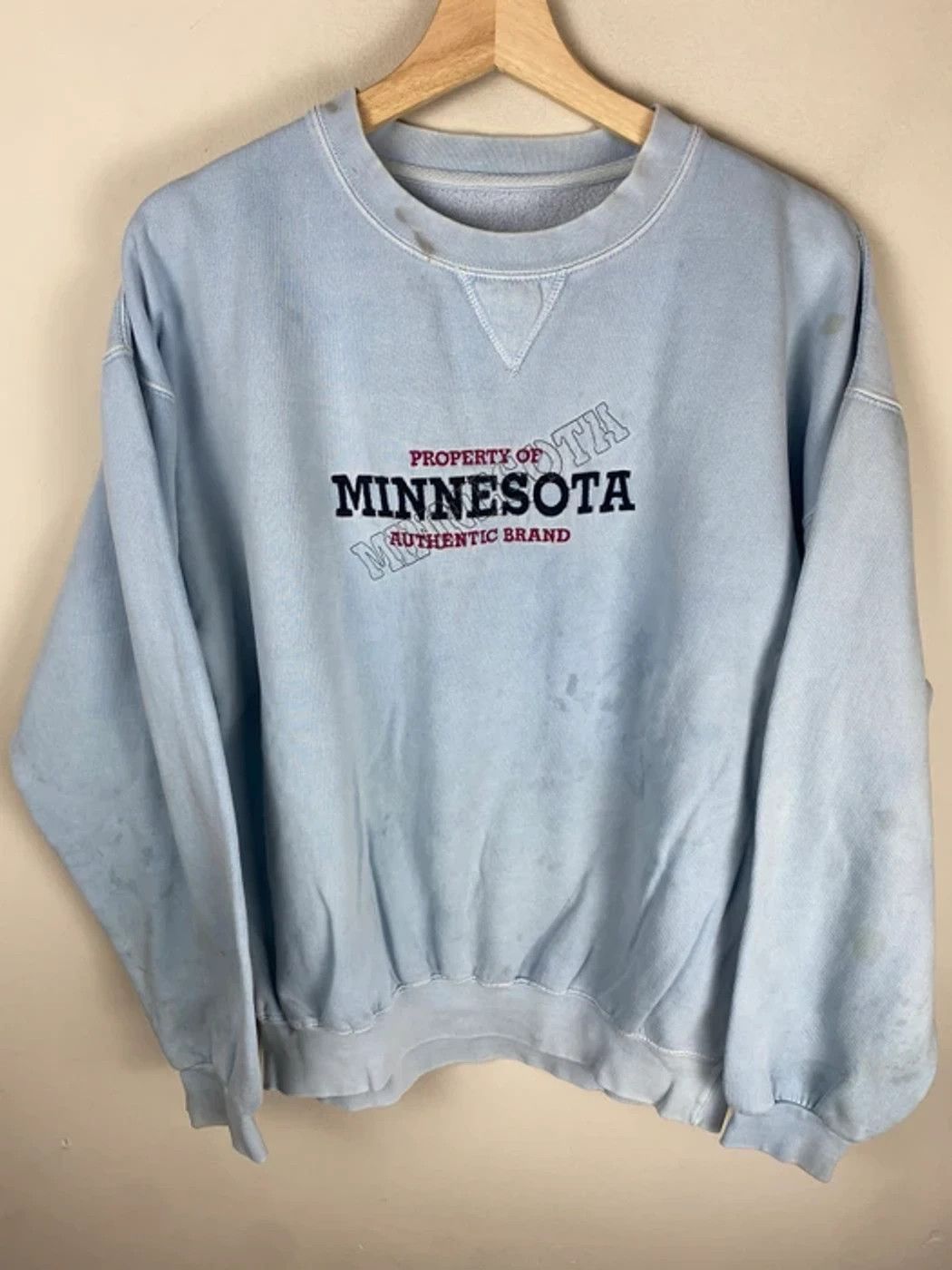 Vintage Vintage Crewneck Minnesota Property Vintage Sweatshirt Size US L / EU 52-54 / 3 - 1 Thumbnail
