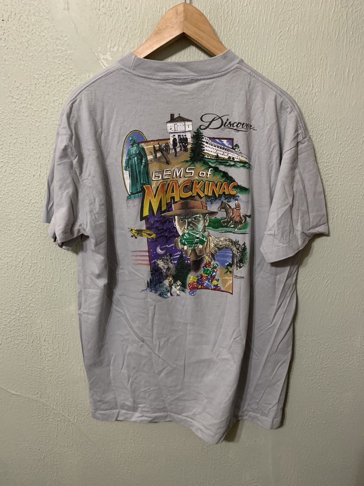 Vintage Vintage Anvil Gems of Mackinac Island Tee Size US XL / EU 56 / 4 - 1 Thumbnail