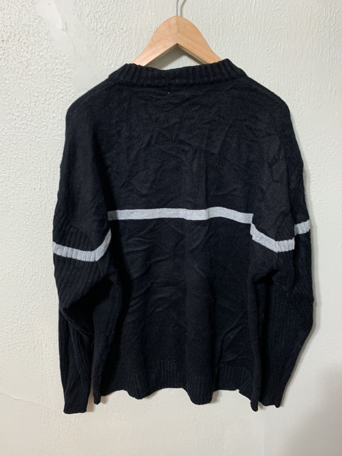 Vintage Vintage Sean John Spellout Knit Sweater Size US XL / EU 56 / 4 - 3 Thumbnail