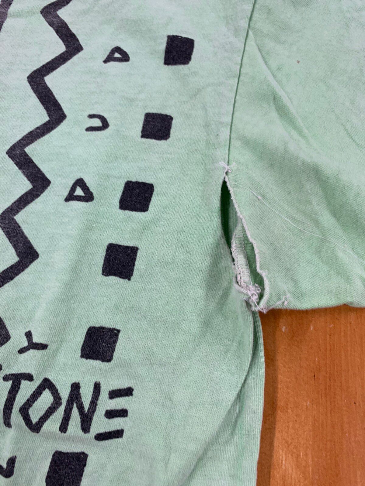 Vintage Vintage 1990s Yellowstone Neon Mint T-Shirt Size US XL / EU 56 / 4 - 2 Thumbnail