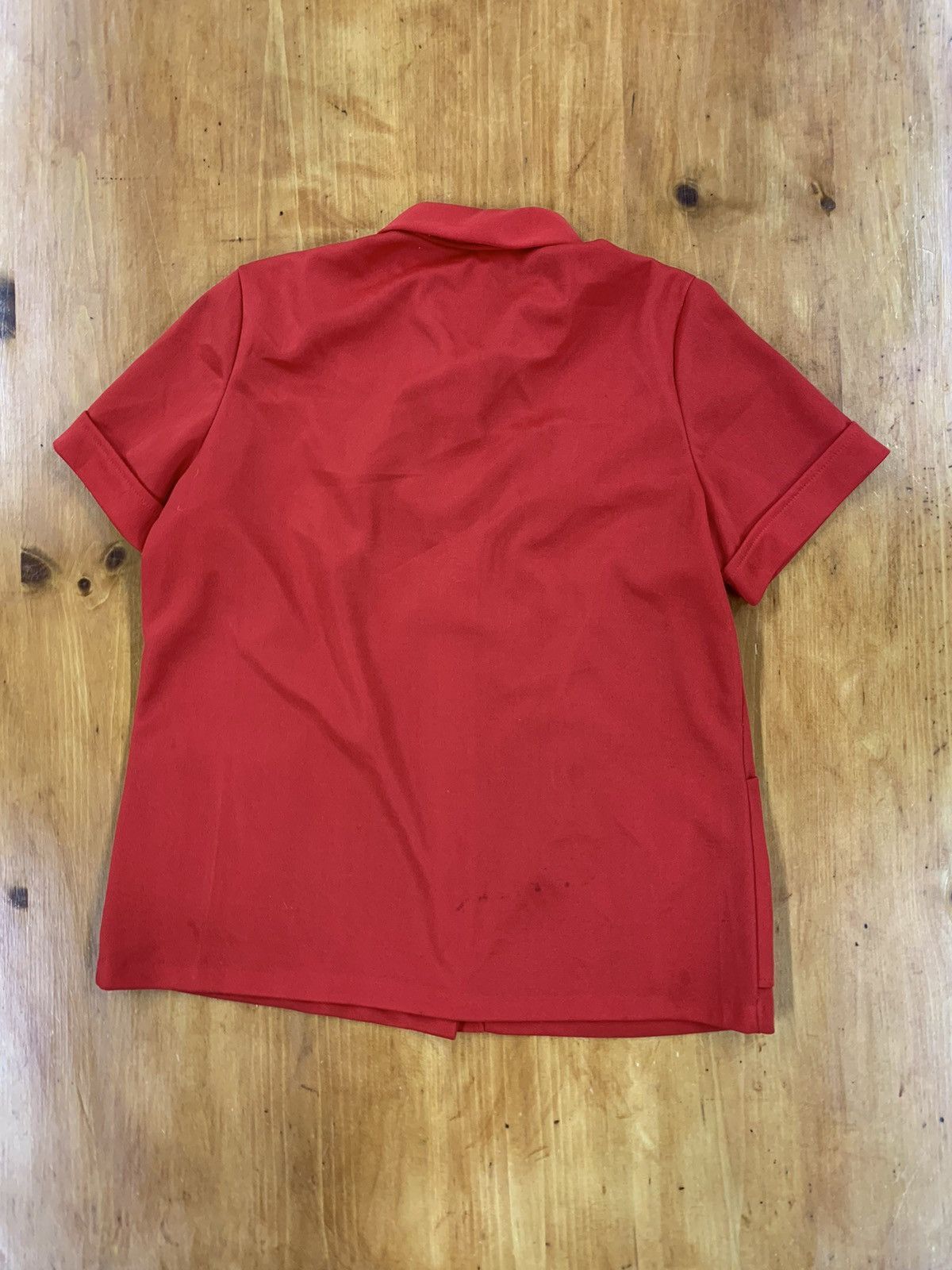Vintage Vintage Red Button Up Size US M / EU 48-50 / 2 - 2 Thumbnail