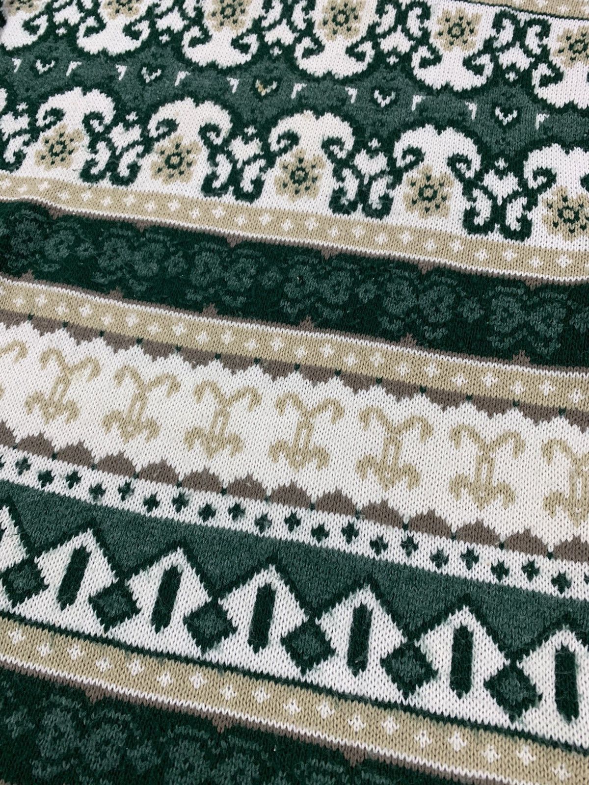 Vintage Vintage Green N Gold Regal Knit Sweater Size US M / EU 48-50 / 2 - 4 Thumbnail
