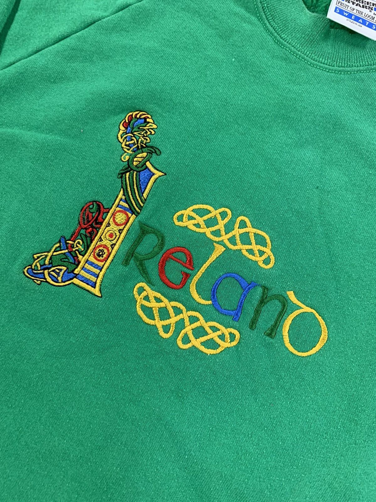Vintage Vintage Crewneck 1990s Ireland Vintage Sweatshirt Crewneck Size US XL / EU 56 / 4 - 2 Thumbnail