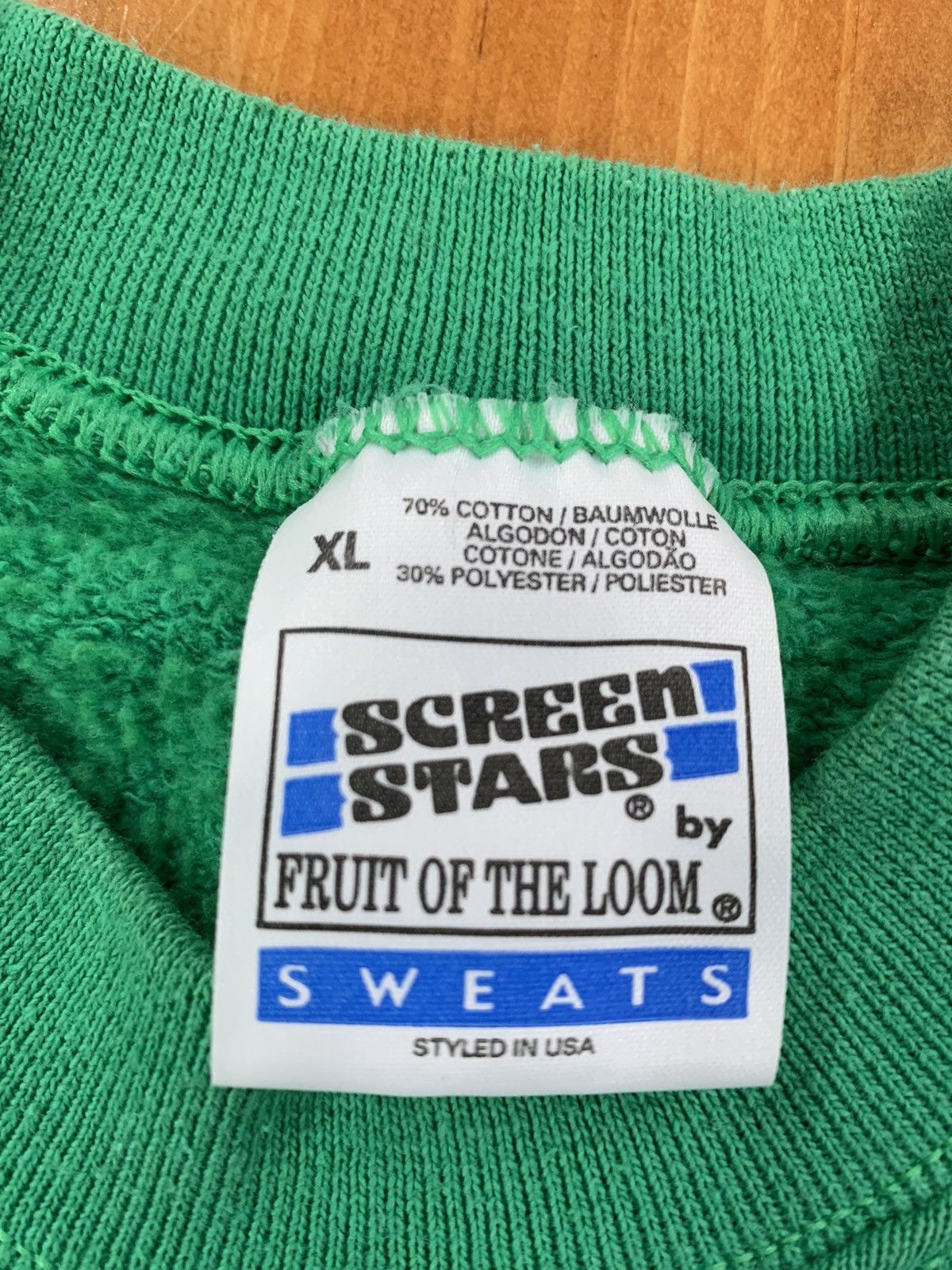 Vintage Vintage Crewneck 1990s Ireland Vintage Sweatshirt Crewneck Size US XL / EU 56 / 4 - 5 Thumbnail