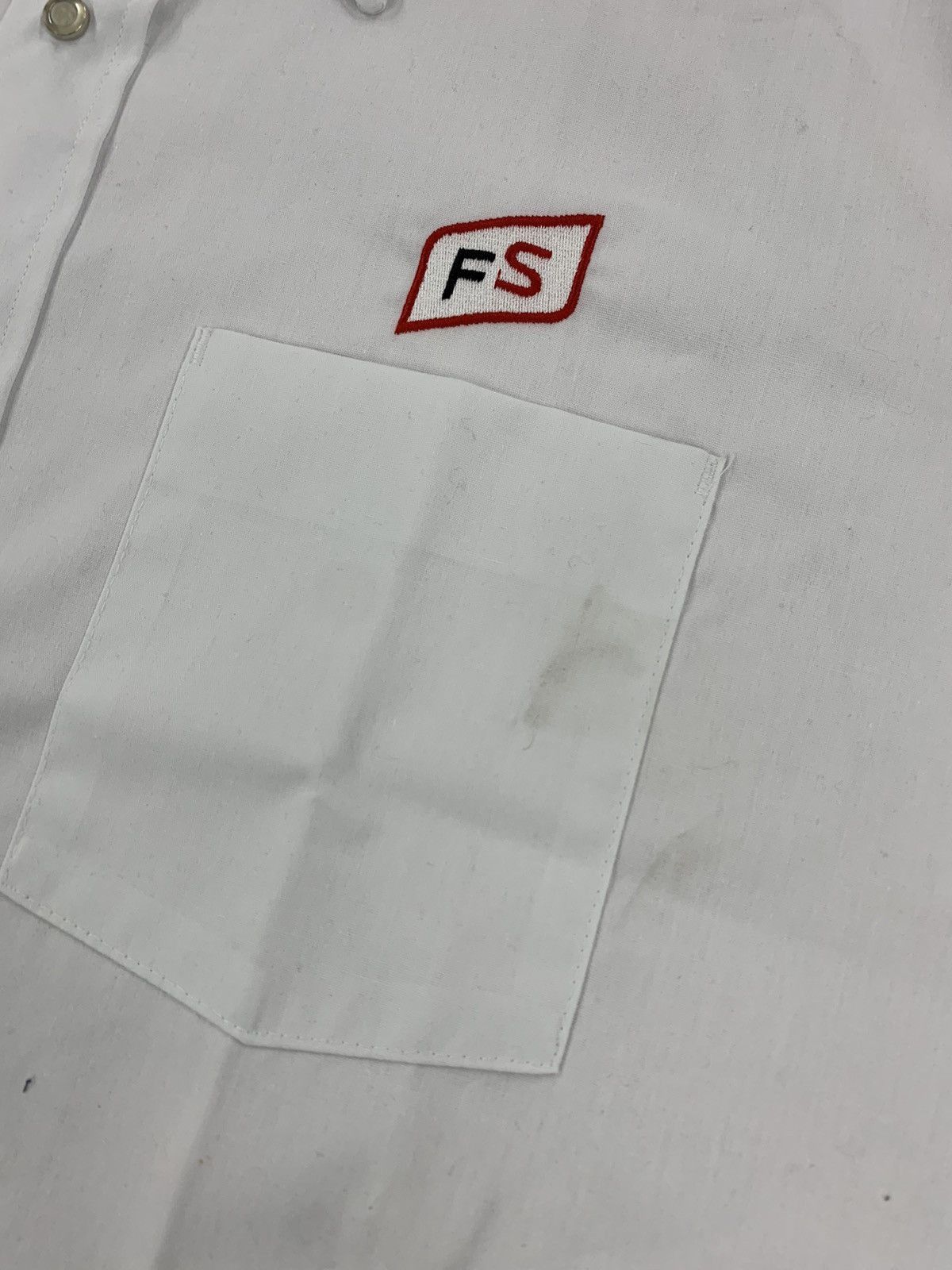 Vintage Vintage 1980s Embroidered Work Shirt Size US XL / EU 56 / 4 - 7 Thumbnail