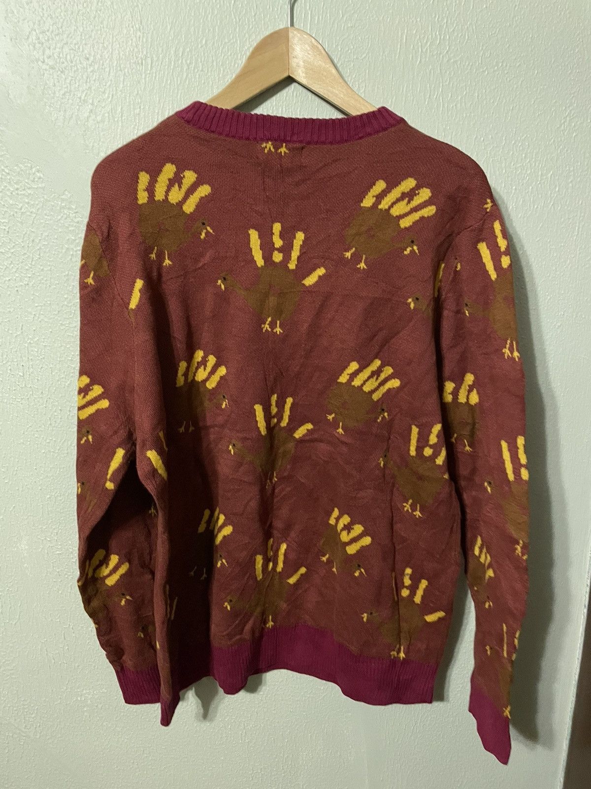 Vintage Vintage Turkey Trot Knit Sweater Size US L / EU 52-54 / 3 - 2 Thumbnail