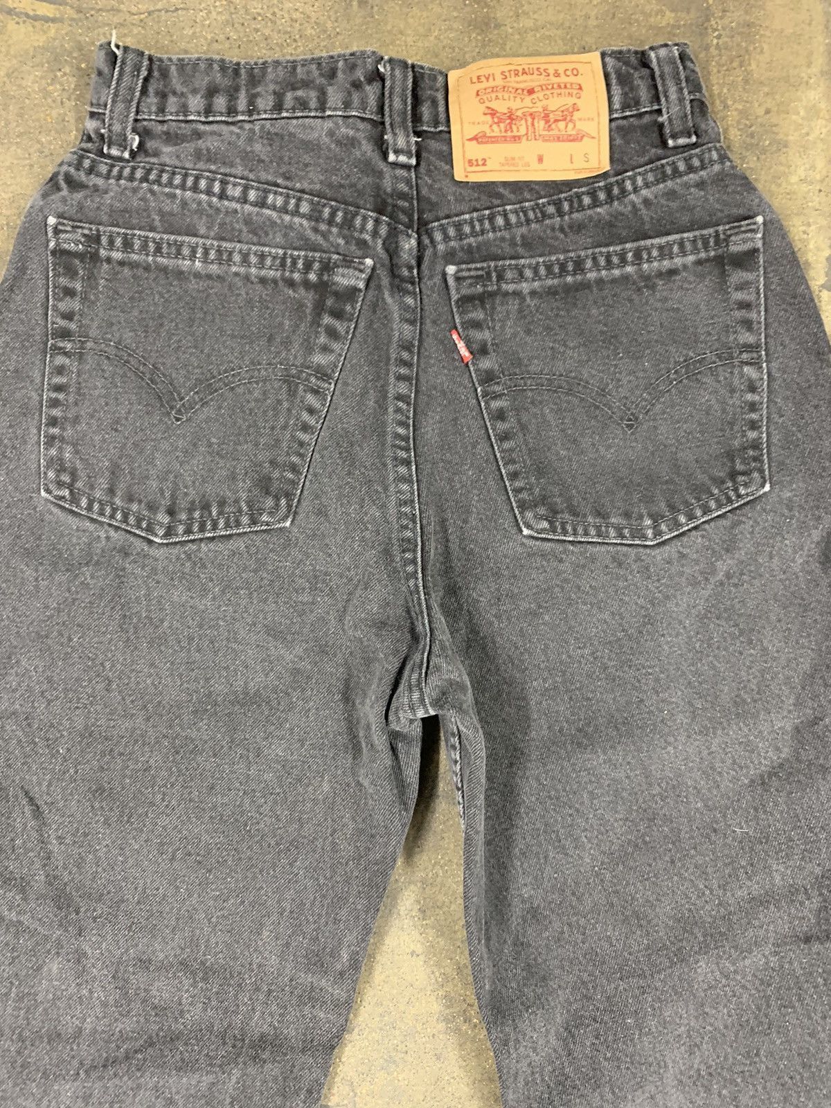 Jean × Levi's × Vintage Vintage Levi’s 512 Slim Jeans 26 x 27 Size US 26 / EU 42 - 2 Thumbnail
