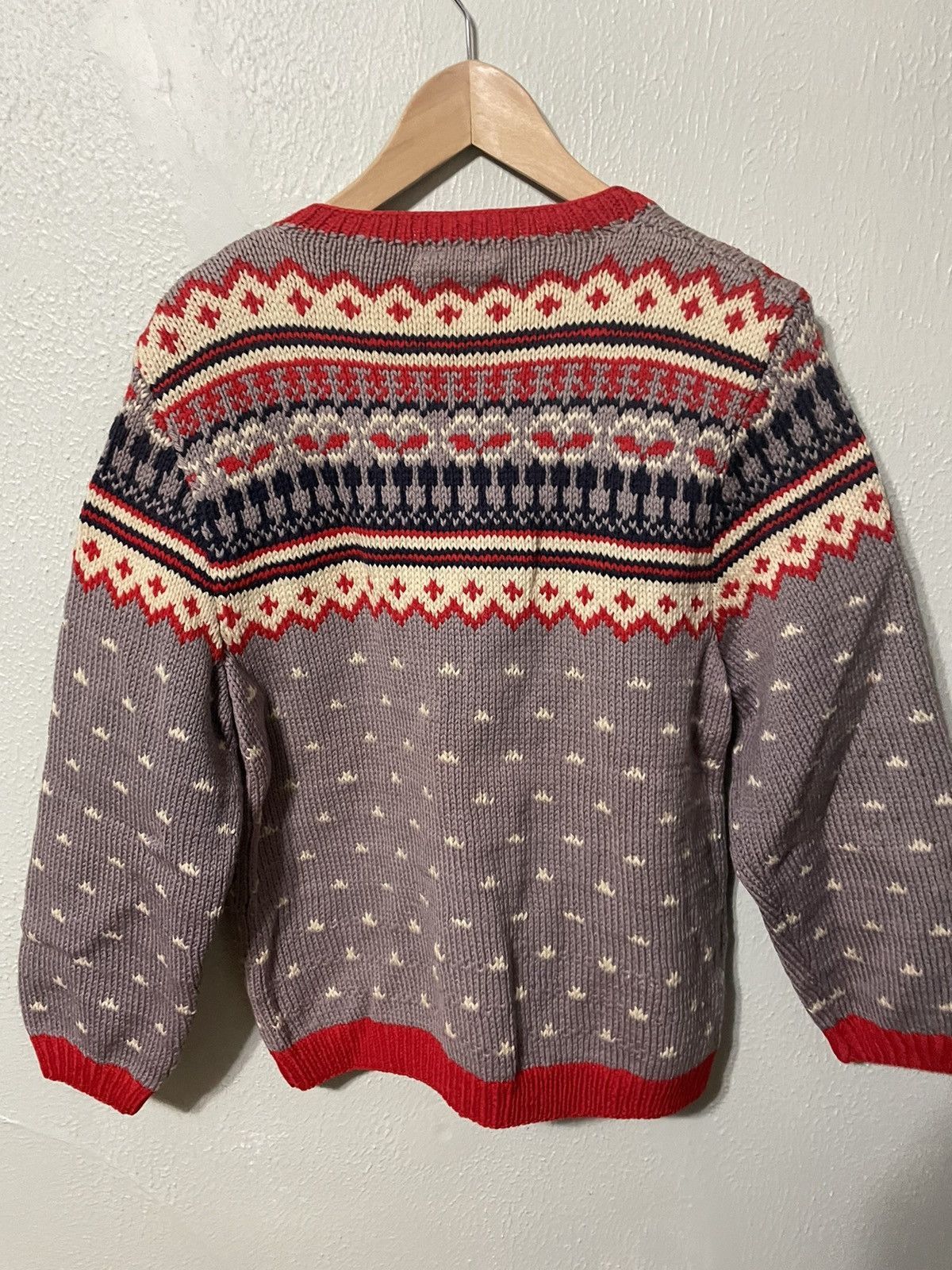 Vintage Vintage Icelandic Knit Cardigan Size US XS / EU 42 / 0 - 3 Thumbnail