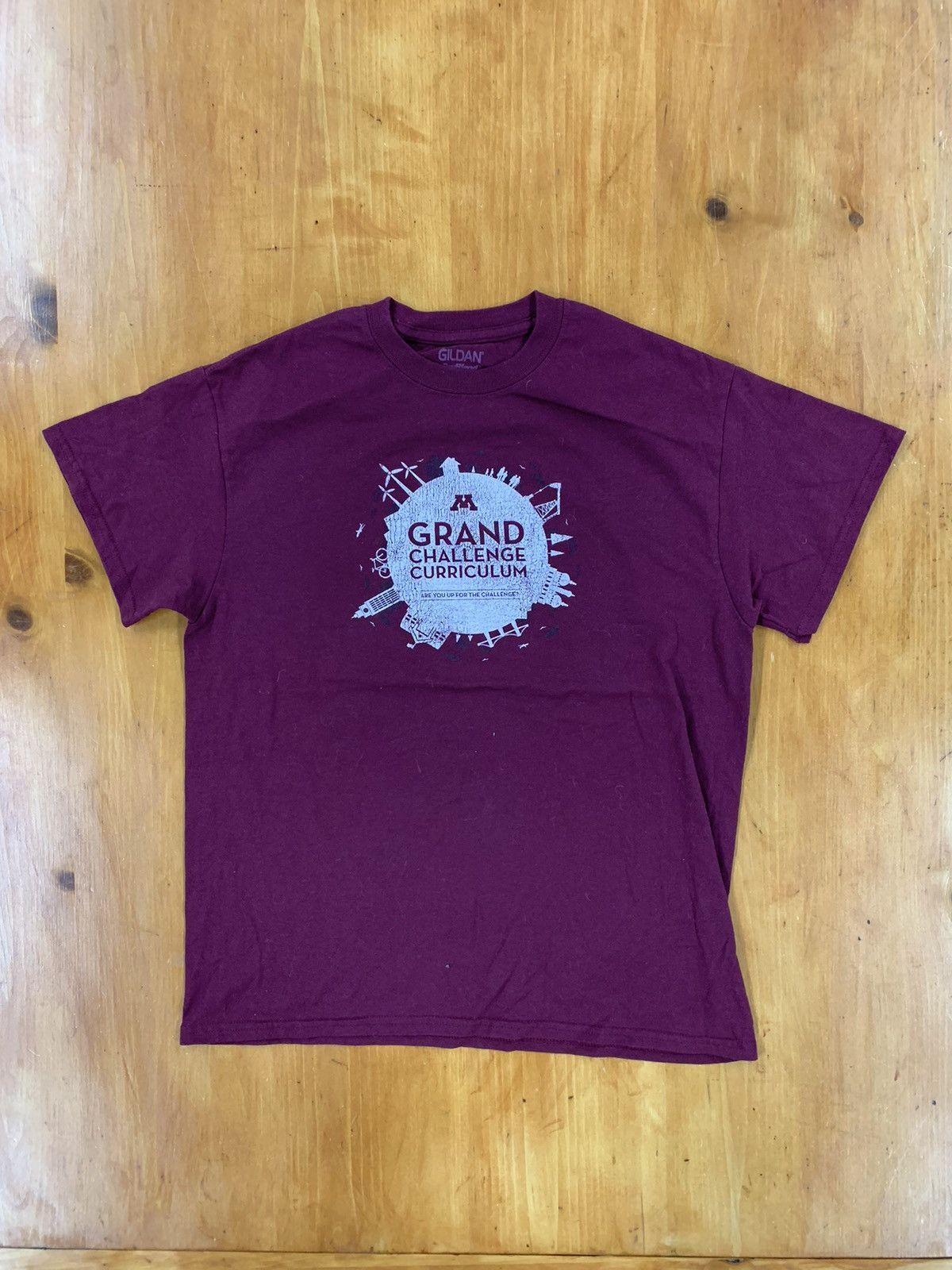 Vintage UofM Grand Challenge T-Shirt Size US M / EU 48-50 / 2 - 3 Thumbnail