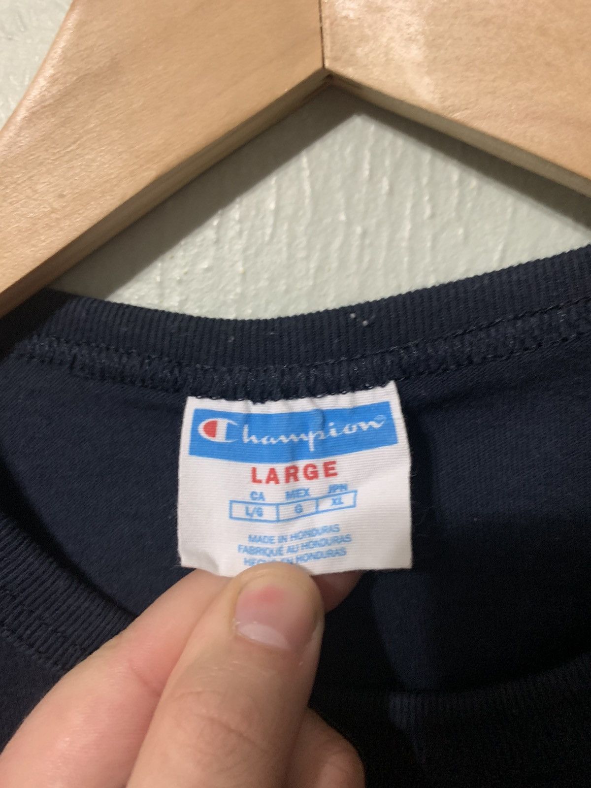 Champion × Vintage Vintage Champion Blank C Hit Tee Size US L / EU 52-54 / 3 - 3 Thumbnail