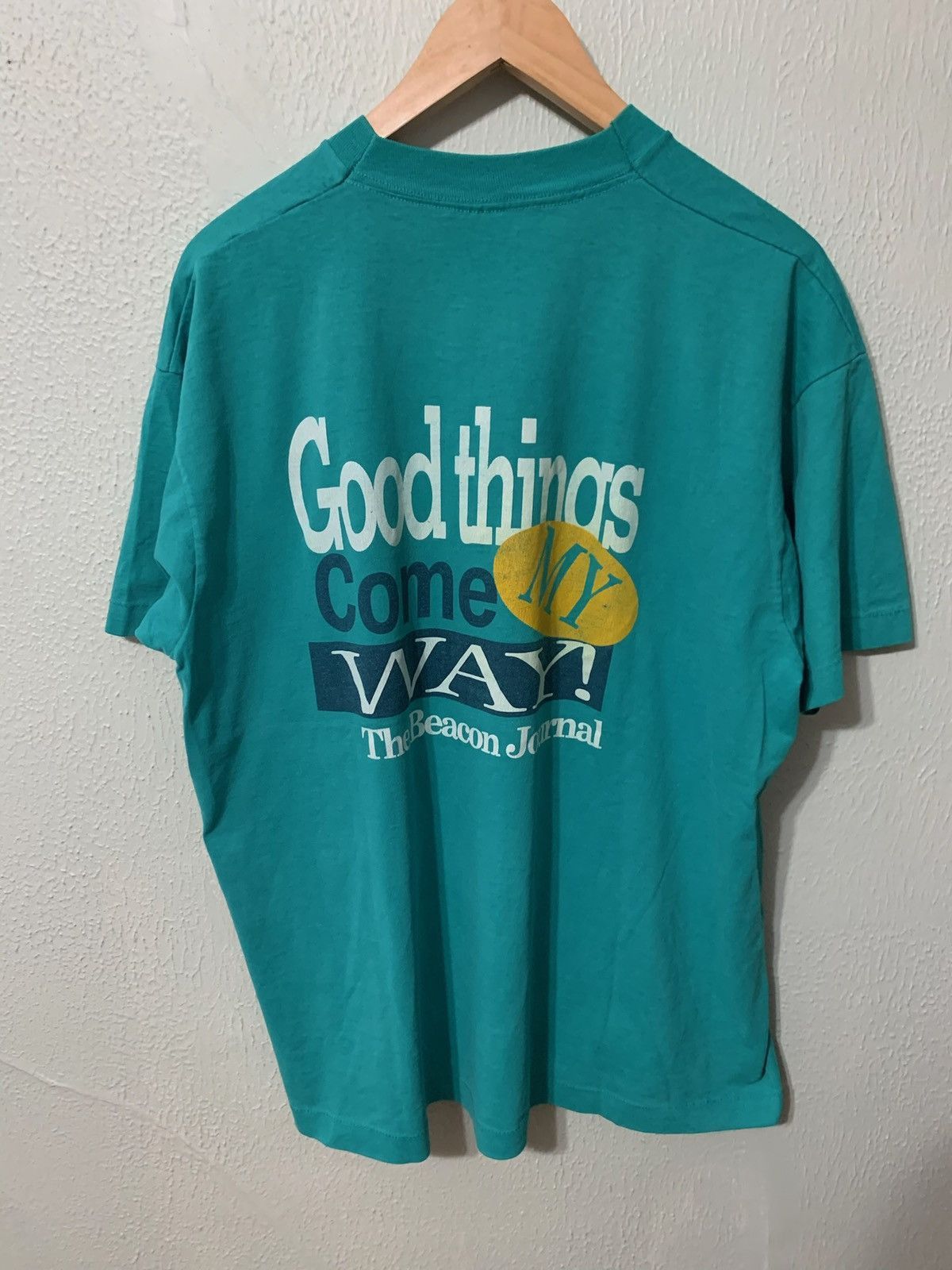 Vintage Vintage The Beacon Journal T-Shirt Size US XL / EU 56 / 4 - 3 Thumbnail