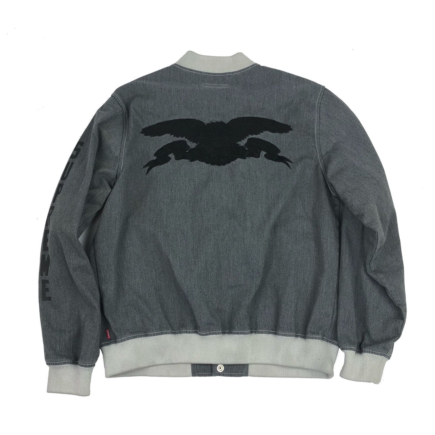 Antihero × Supreme Supreme x Anti Hero Wolf Grey Bomber Jacket Size US M / EU 48-50 / 2 - 2 Thumbnail