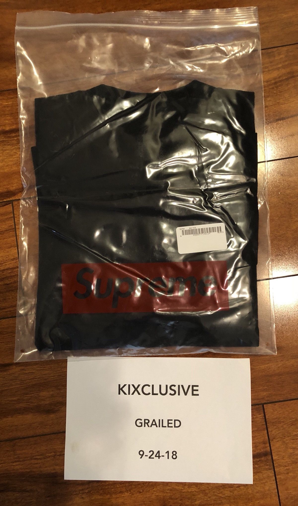 Supreme Ali Tee Shirt Black Size US S / EU 44-46 / 1 - 5 Thumbnail
