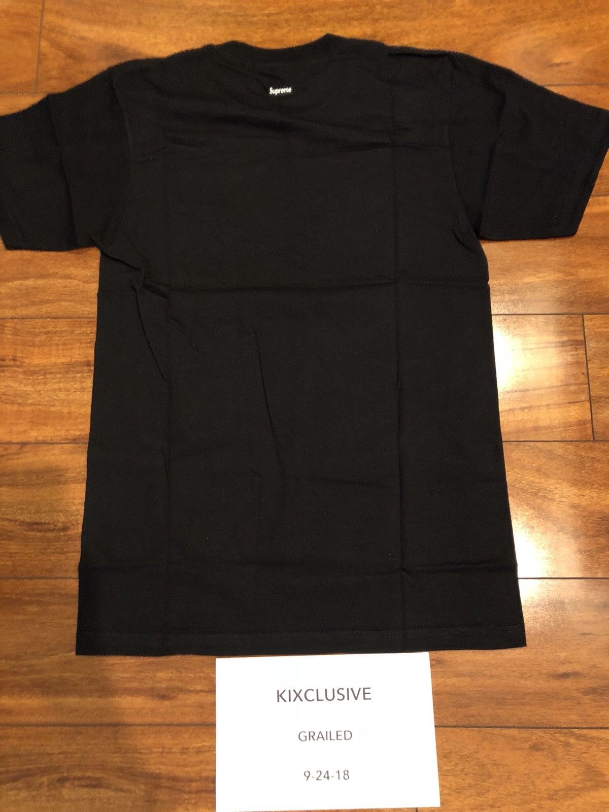 Supreme Ali Tee Shirt Black Size US S / EU 44-46 / 1 - 2 Thumbnail