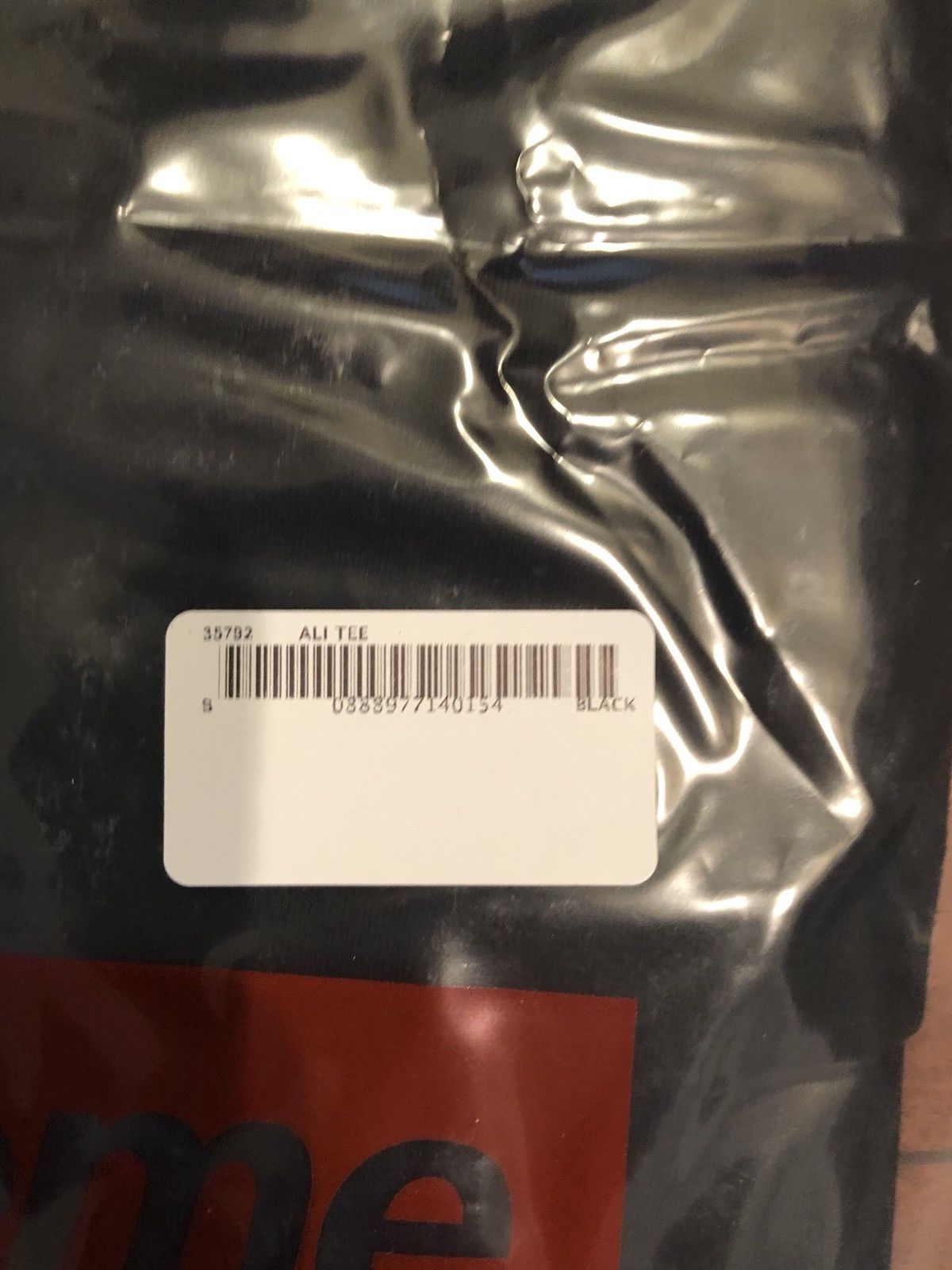 Supreme Ali Tee Shirt Black Size US S / EU 44-46 / 1 - 6 Thumbnail