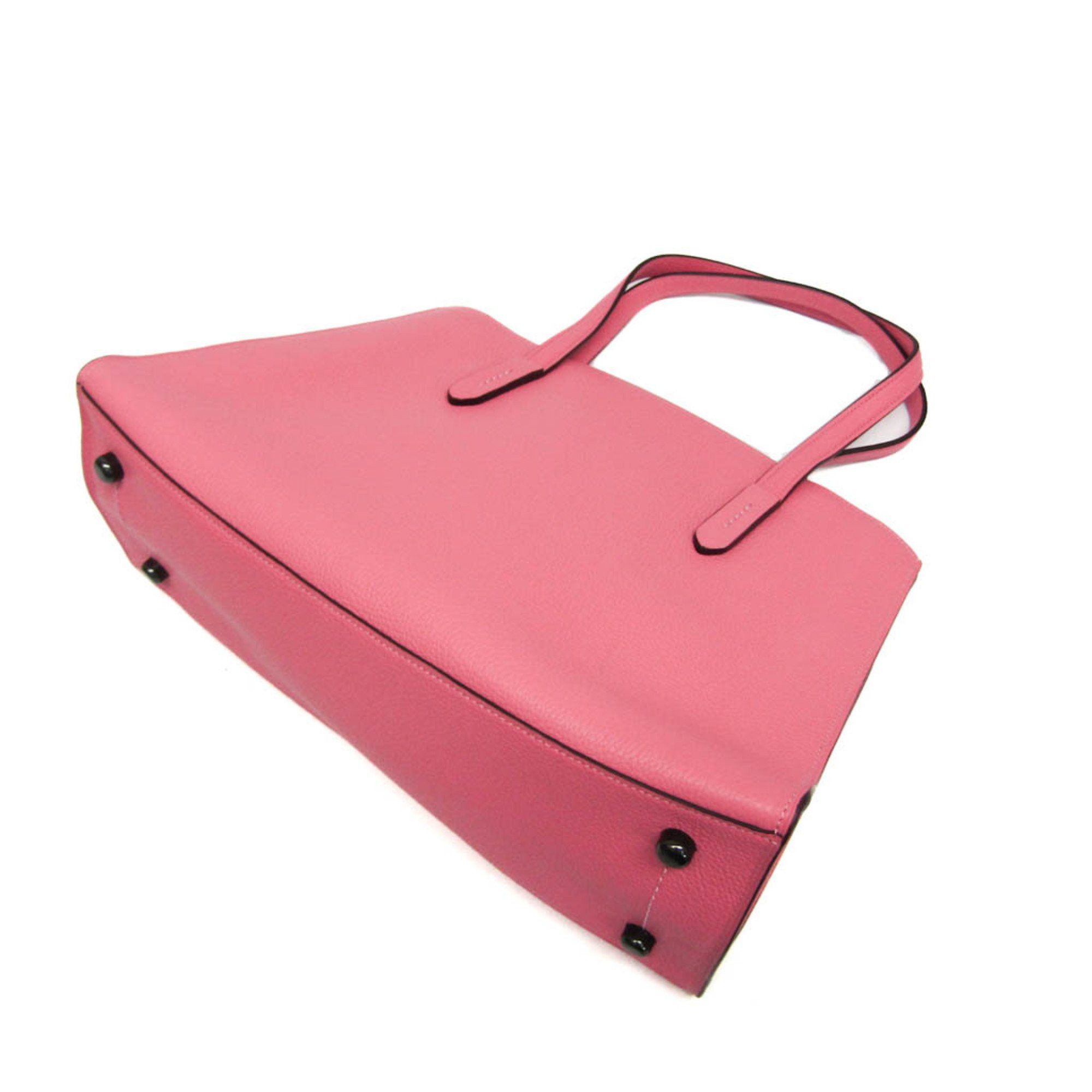 Coach Coach Charlie 25137 Women's Leather Shoulder Bag,Tote Bag Pink Size ONE SIZE - 2 Thumbnail