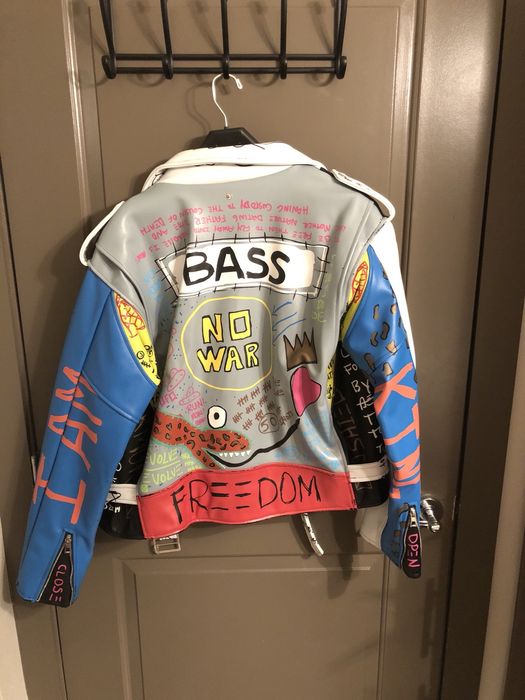 Ron bass leather outlet jacket