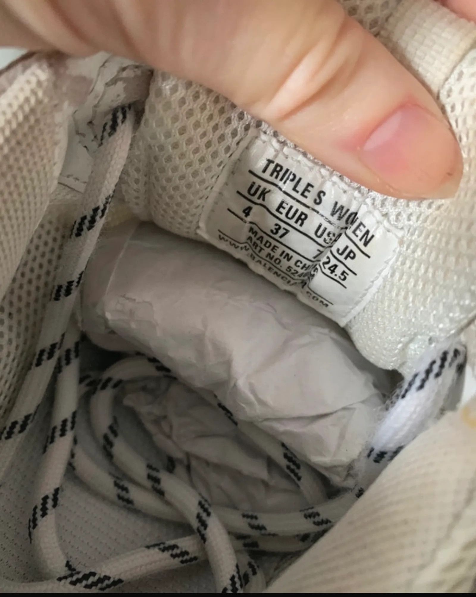 Balenciaga Balenciaga Triple S Sneakers Size US 7 / IT 37 - 3 Thumbnail
