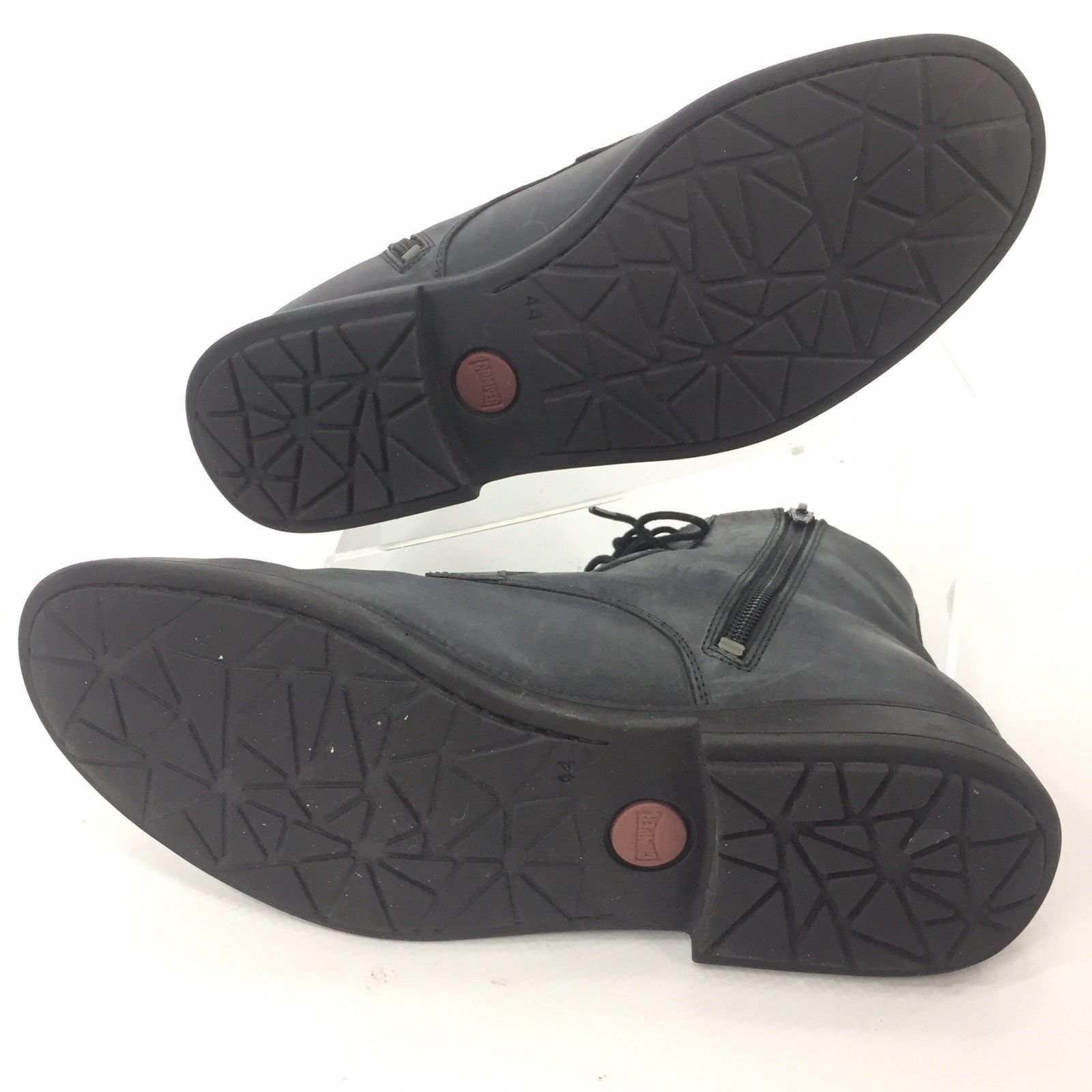 Camper CAMPER Men's Black Leather Zip Up Lace Up Boots 11 / 44 Size US 11 / EU 44 - 7 Thumbnail