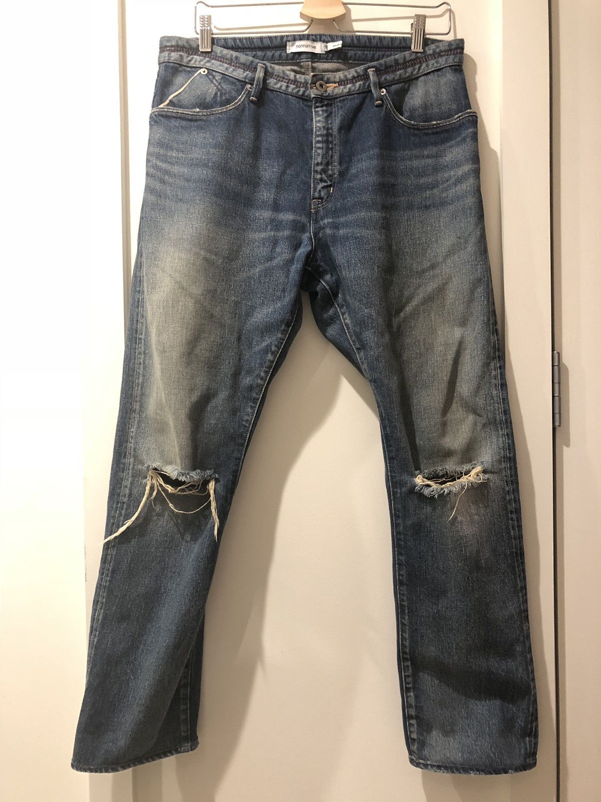 Nonnative DWELLER 5P JEANS USUAL FIT COTTON 12oz SELVEDGE DENIM