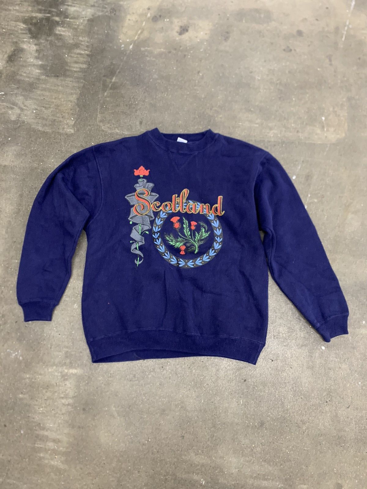 Vintage Vintage Crewneck Scotland Crewneck Size US L / EU 52-54 / 3 - 2 Thumbnail