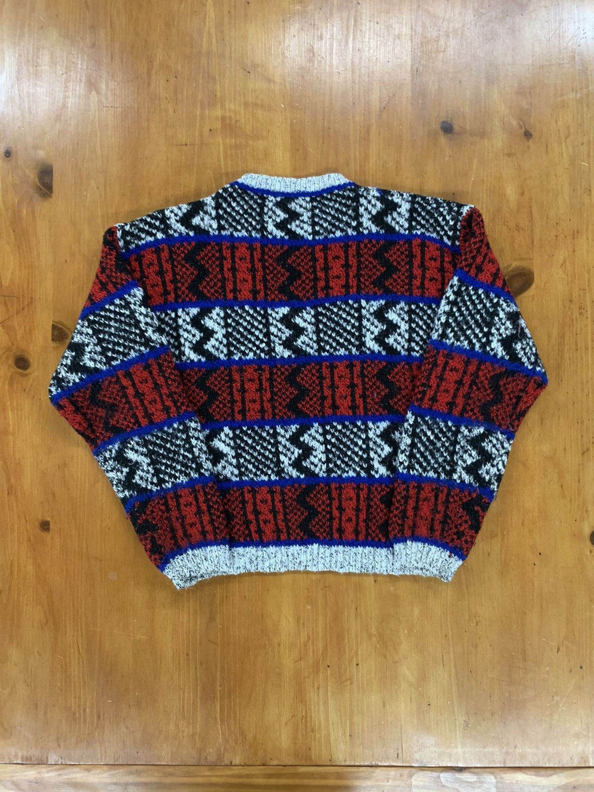 Vintage Vintage Sigma Panel Knit Sweater Size US S / EU 44-46 / 1 - 3 Thumbnail