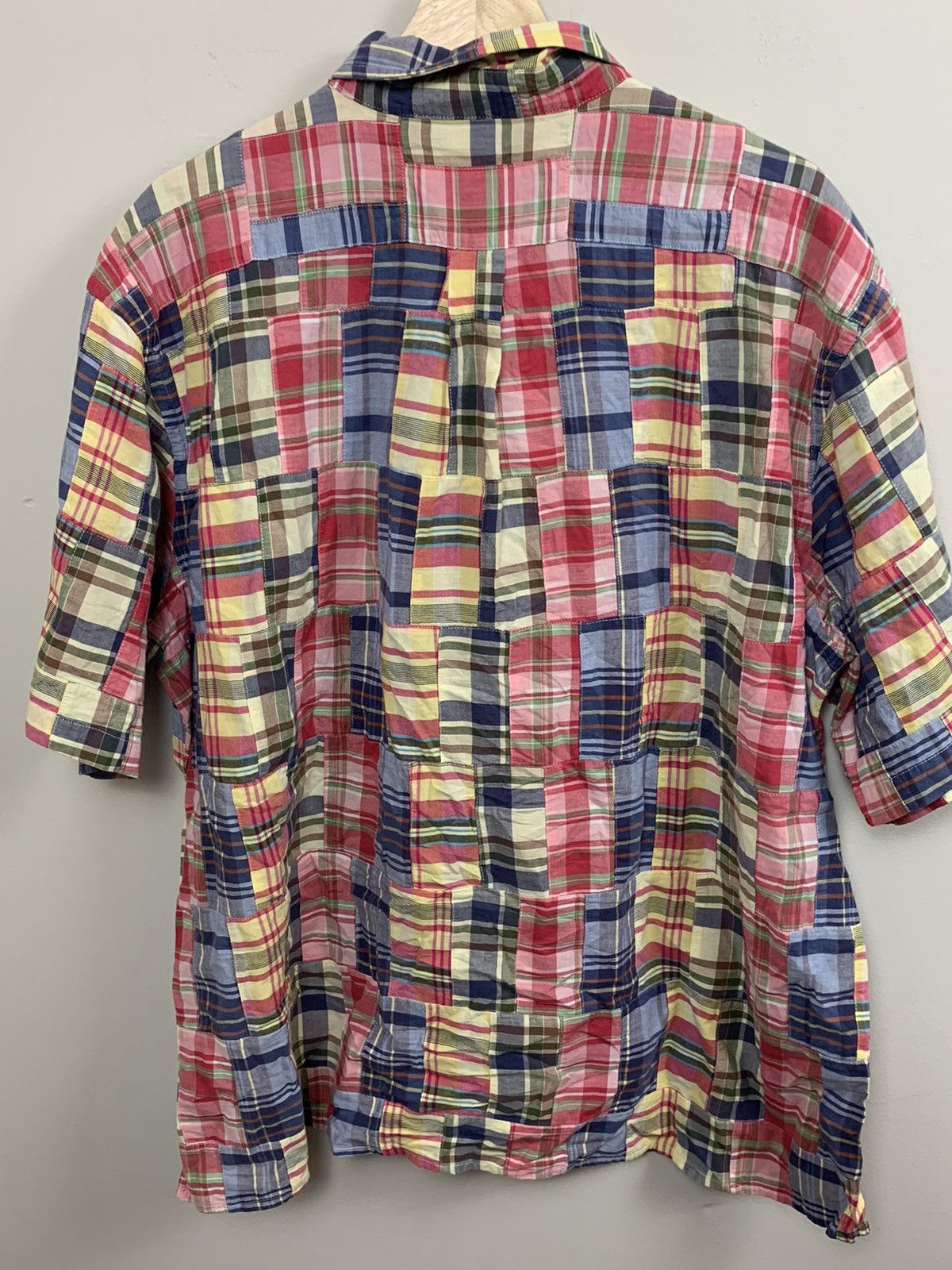 Vintage Vintage Patchwork Shirt Size US XL / EU 56 / 4 - 2 Thumbnail