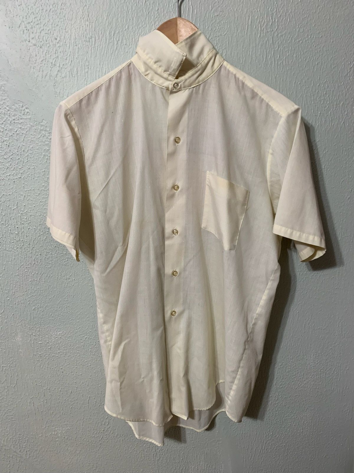 Vintage Vintage 1970s Perm Pressed Shirt Size US L / EU 52-54 / 3 - 5 Thumbnail