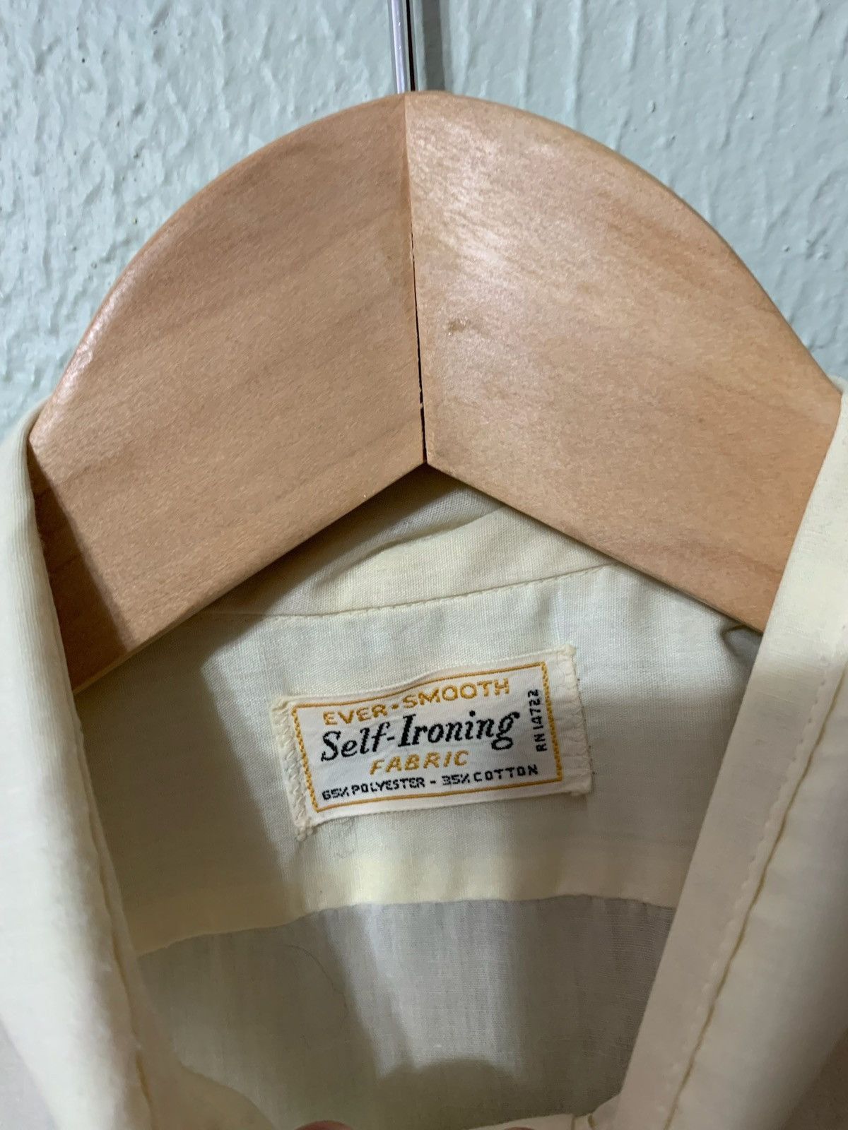 Vintage Vintage 1970s Perm Pressed Shirt Size US L / EU 52-54 / 3 - 2 Thumbnail