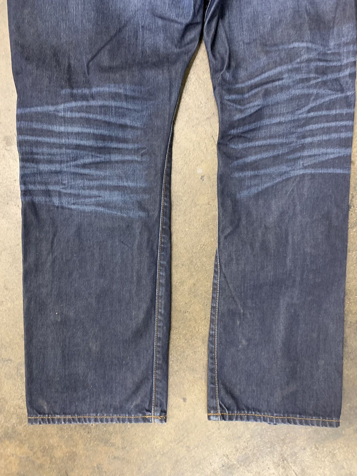 Jean × Vintage Vintage Gap 1969 Dark Wash Slim 38x30 Size US 38 / EU 54 - 9 Thumbnail