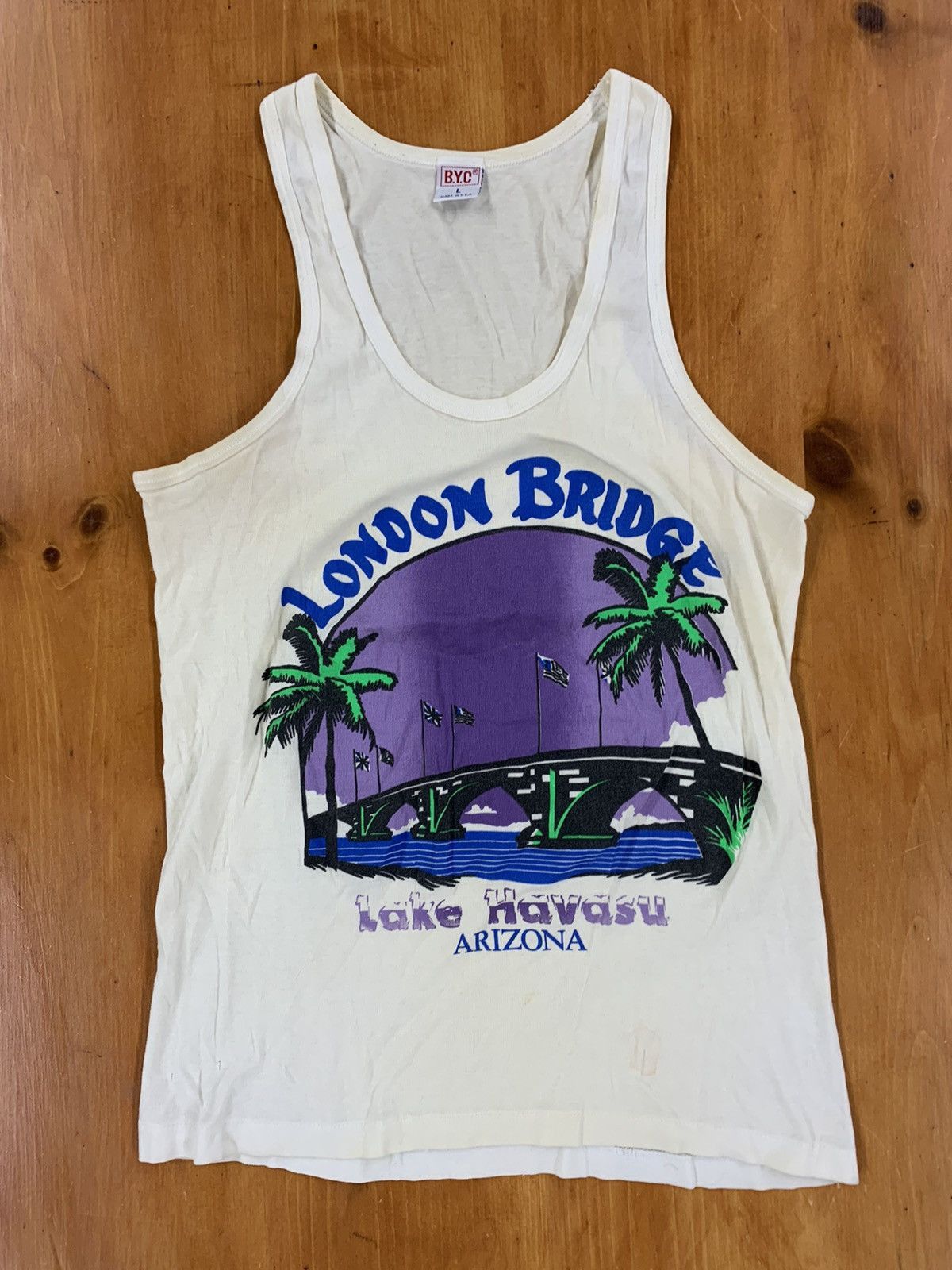 Band Tees × Vintage Vintage Arizona Tourist Tank Top Size US M / EU 48-50 / 2 - 2 Thumbnail