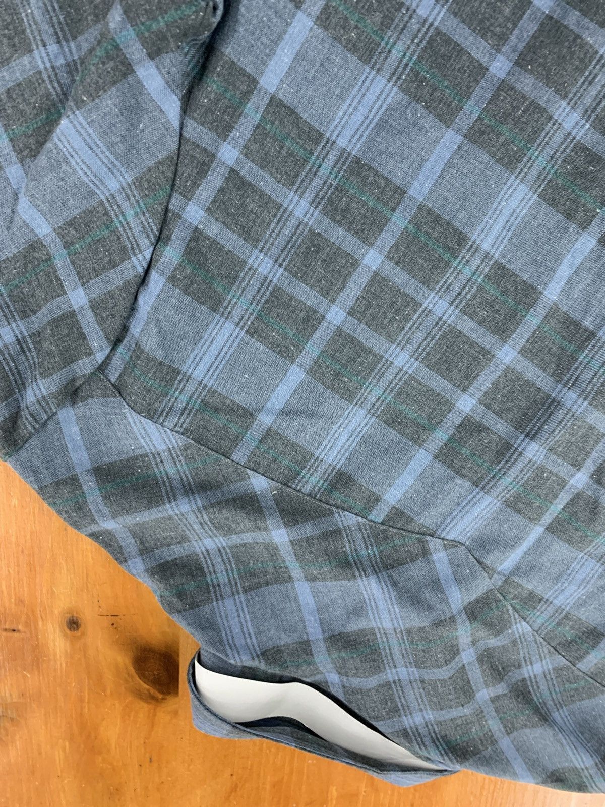 Vintage Vintage Blue Plaid Western Shirt Size US L / EU 52-54 / 3 - 4 Thumbnail