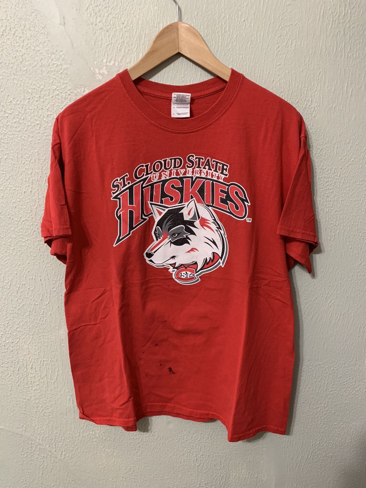 Vintage Vintage St Cloud University Huskies Tee Size US L / EU 52-54 / 3 - 4 Thumbnail