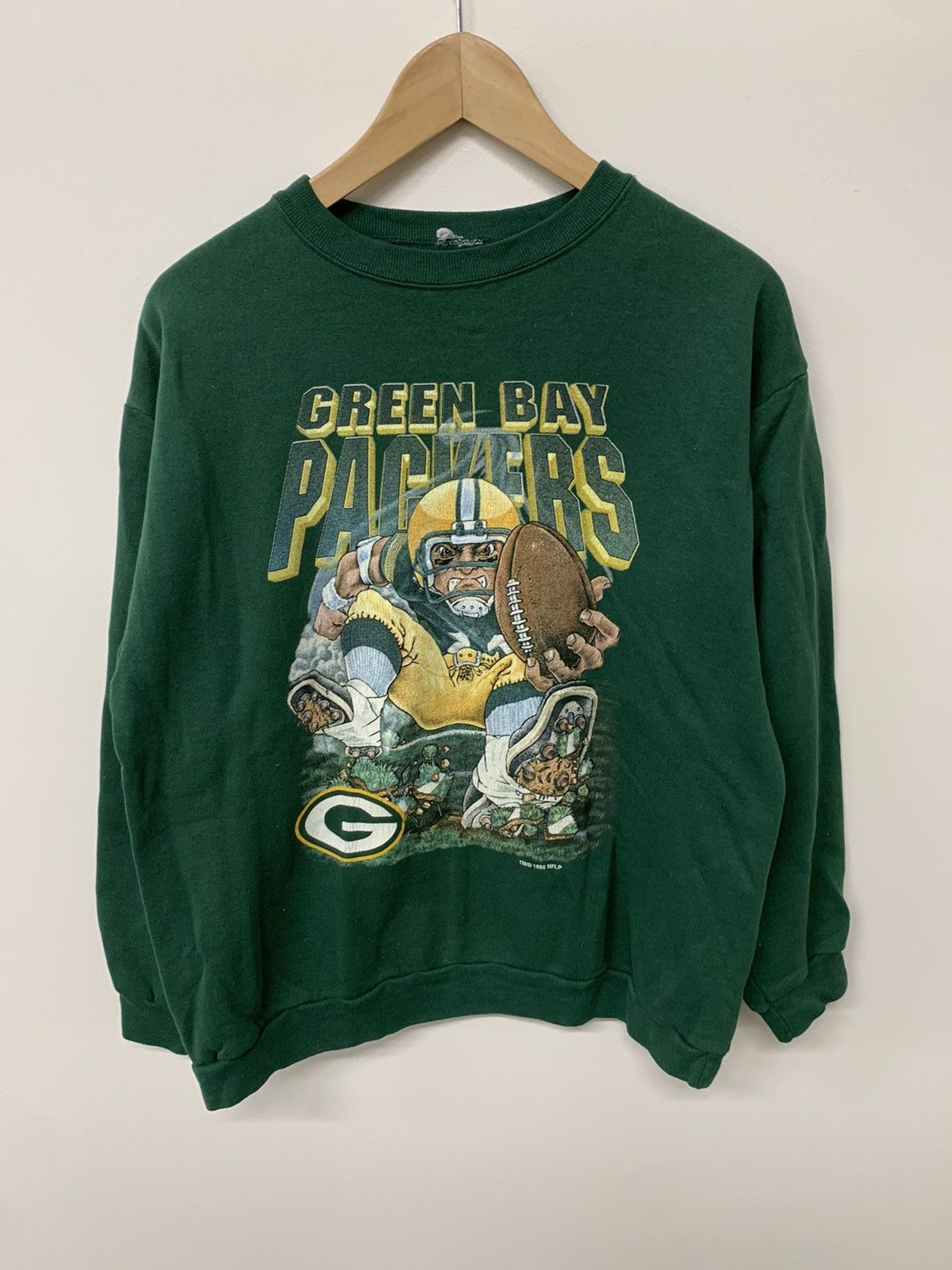 Vintage Vintage Crewneck Packers 1996 Destroyed Endzone Crewneck Size US S / EU 44-46 / 1 - 3 Thumbnail
