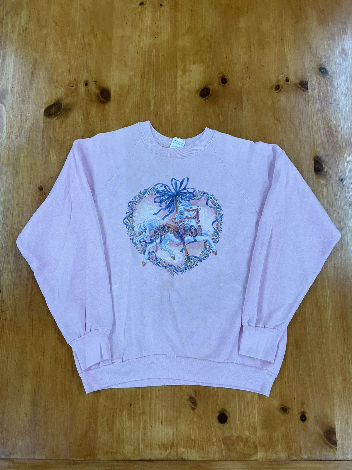 Vintage Vintage Crewneck Carousel Horsie Vintage Sweatshirt Size US M / EU 48-50 / 2 - 3 Thumbnail
