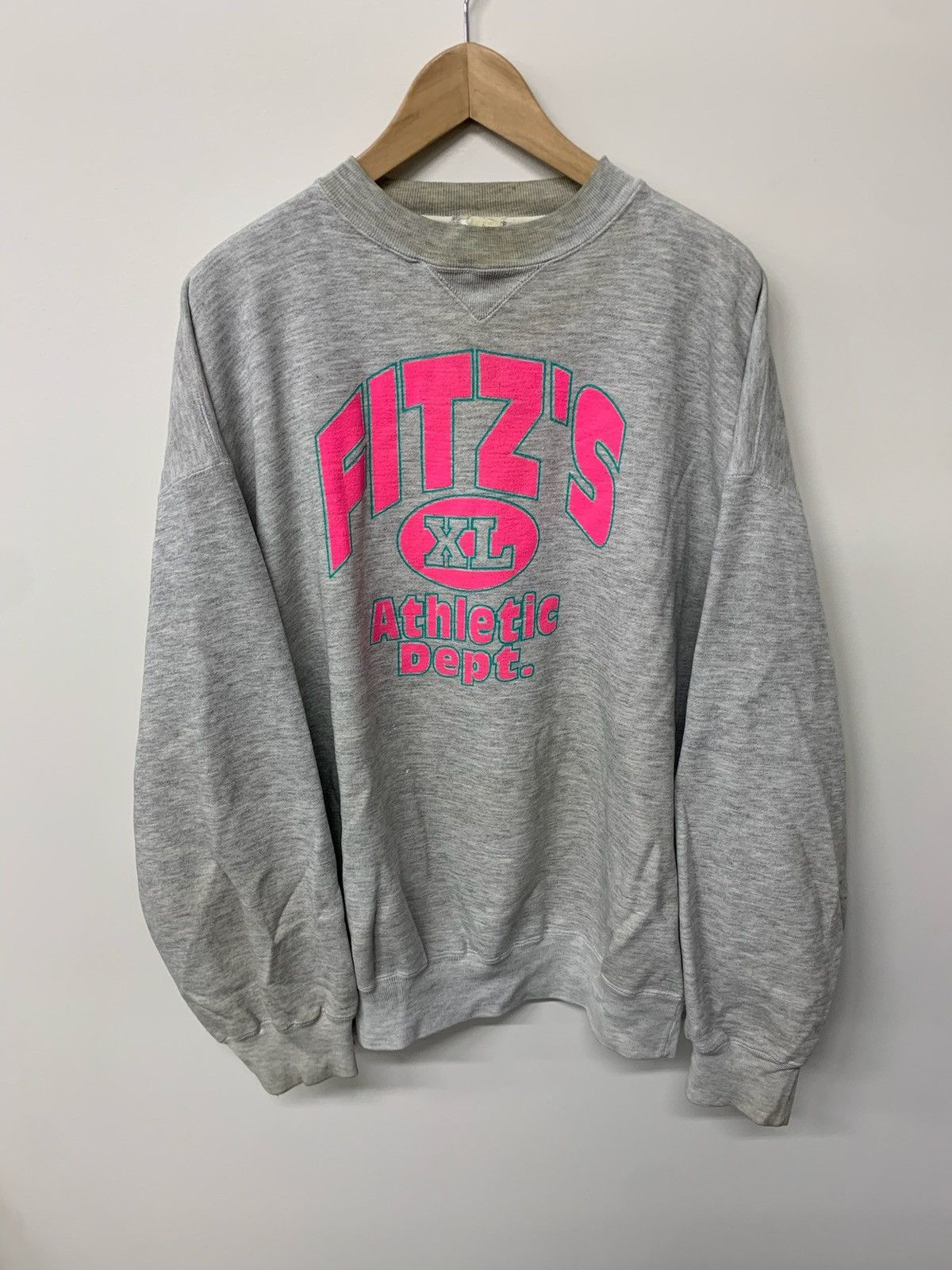 Vintage Vintage Crewneck Fitz’s Arc Logo Crewneck Size US XL / EU 56 / 4 - 2 Thumbnail