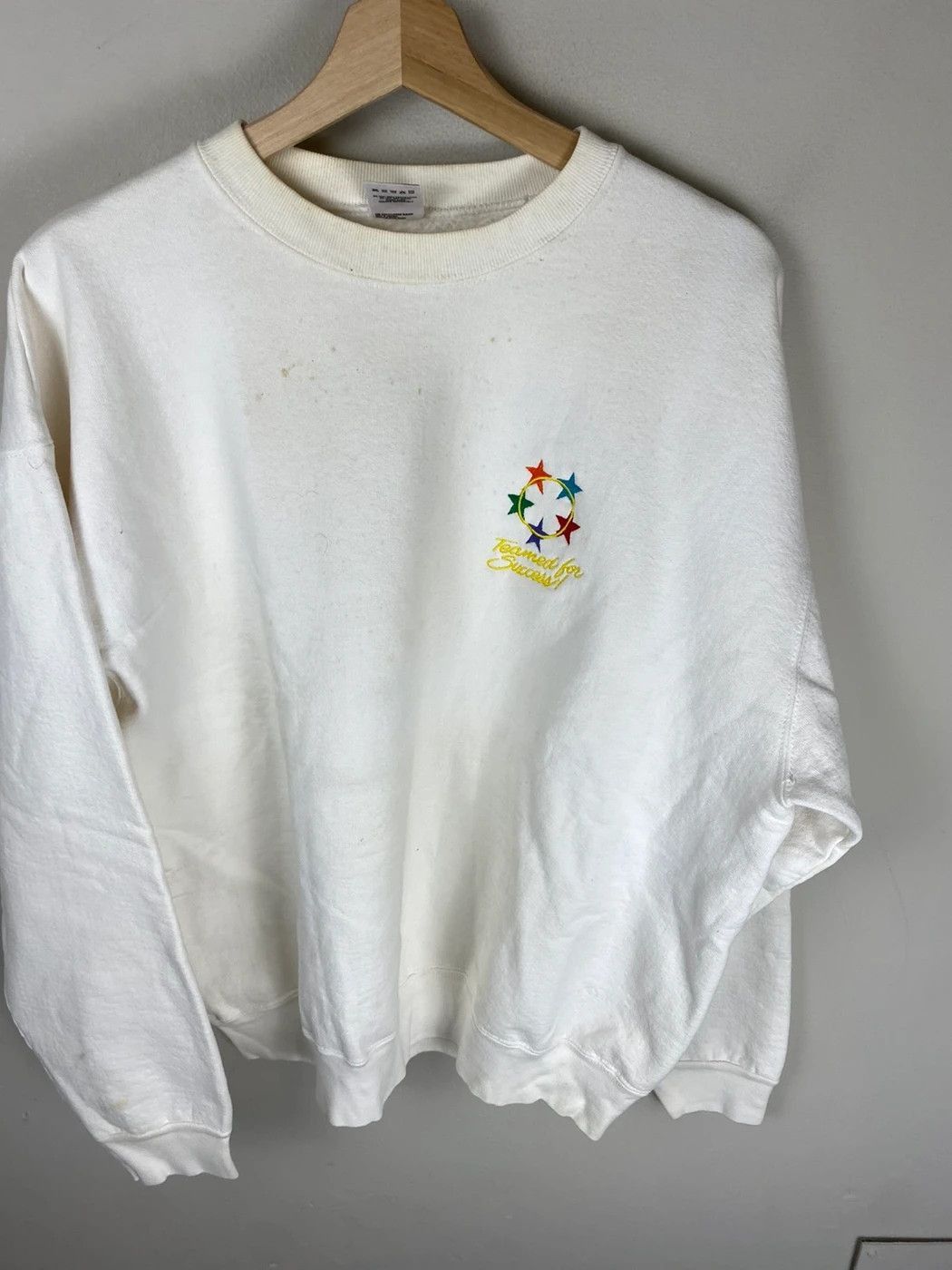 Vintage Vintage Crewneck Teamed for Success Vintage Sweatshirt Size US XL / EU 56 / 4 - 1 Thumbnail