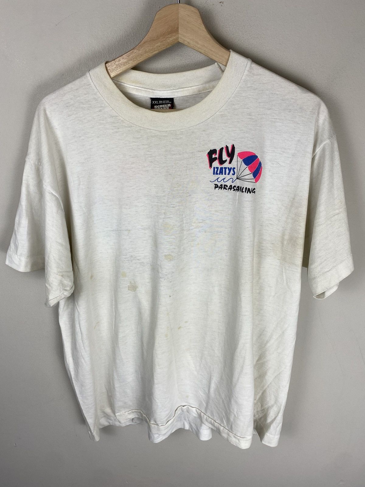 Vintage Vintage Fly Izaty's Parasailing Tee Size US XL / EU 56 / 4 - 3 Thumbnail