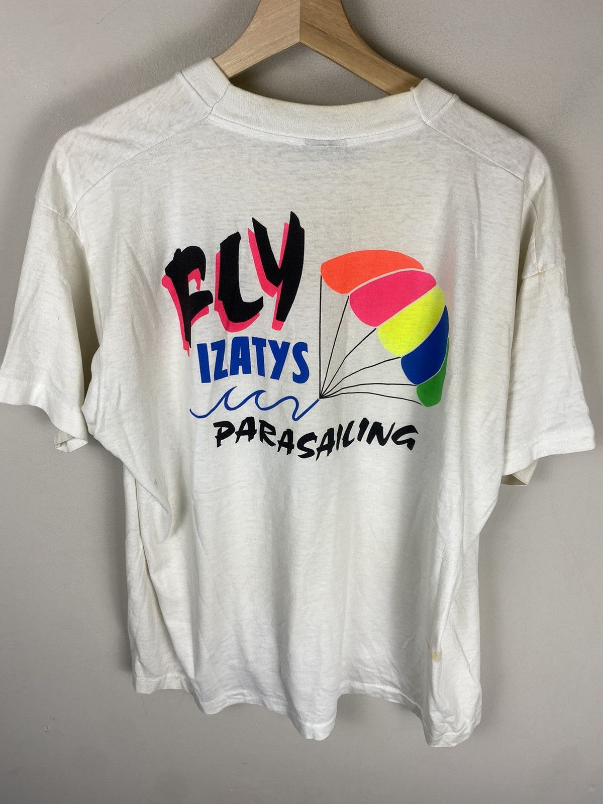 Vintage Vintage Fly Izaty's Parasailing Tee Size US XL / EU 56 / 4 - 1 Thumbnail