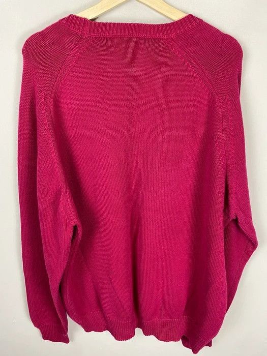 Other Vintage Lands End V Neck Knit Sweater Size US XL / EU 56 / 4 - 3 Thumbnail