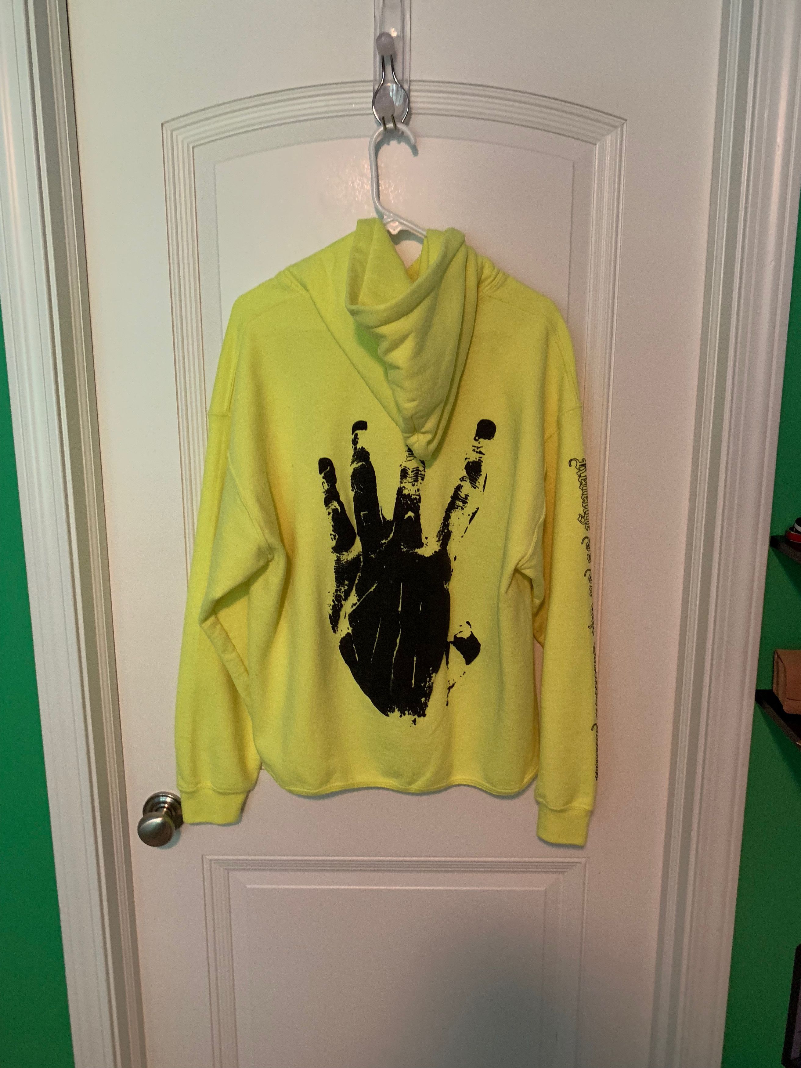 Revenge Neon Yellow Revenge Kill Hoodie Grailed