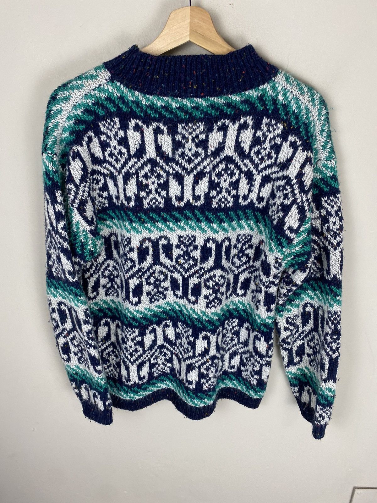Vintage Vintage Hook Negatives Knit Sweater Size US S / EU 44-46 / 1 - 2 Thumbnail