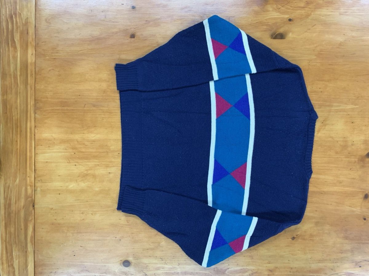 Band Tees Vintage Abstract Hourglass Band Knit Sweater Size US M / EU 48-50 / 2 - 2 Thumbnail