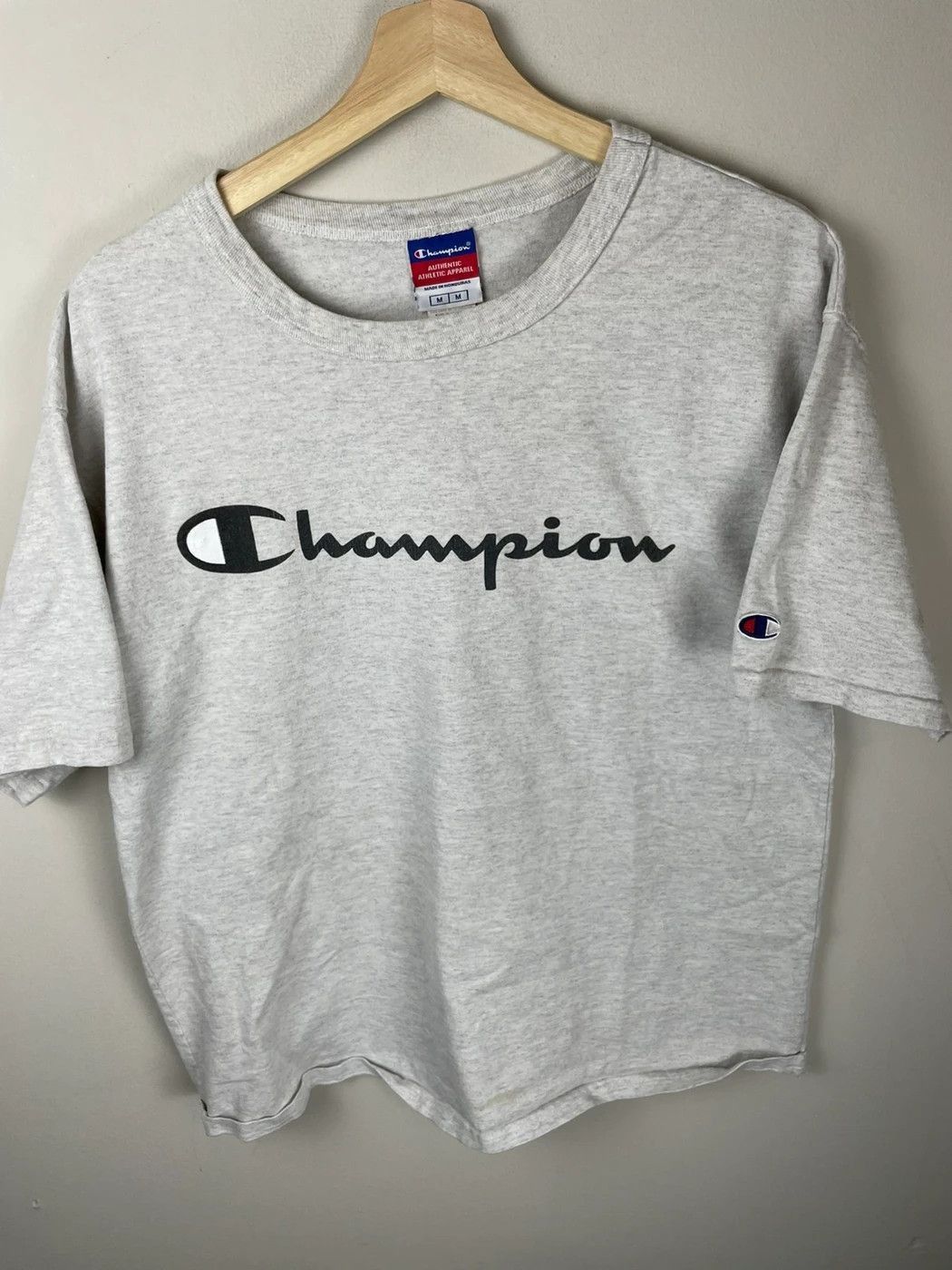 Champion × Vintage Vintage Champion Script T-Shirt Size US M / EU 48-50 / 2 - 3 Thumbnail
