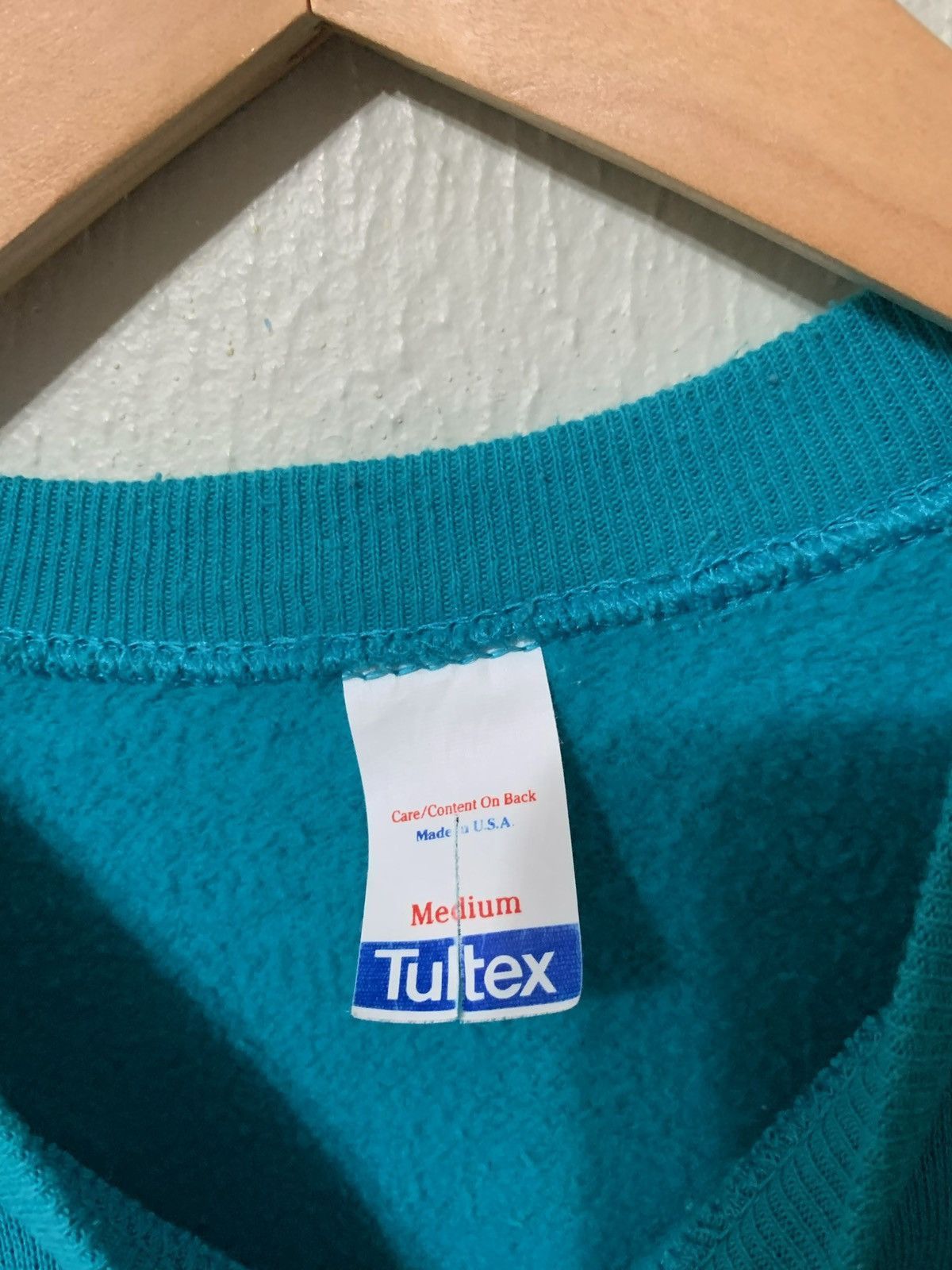 Vintage Vintage Crewneck 1990s Blue Raglan Vintage Sweatshirt Size US S / EU 44-46 / 1 - 3 Thumbnail