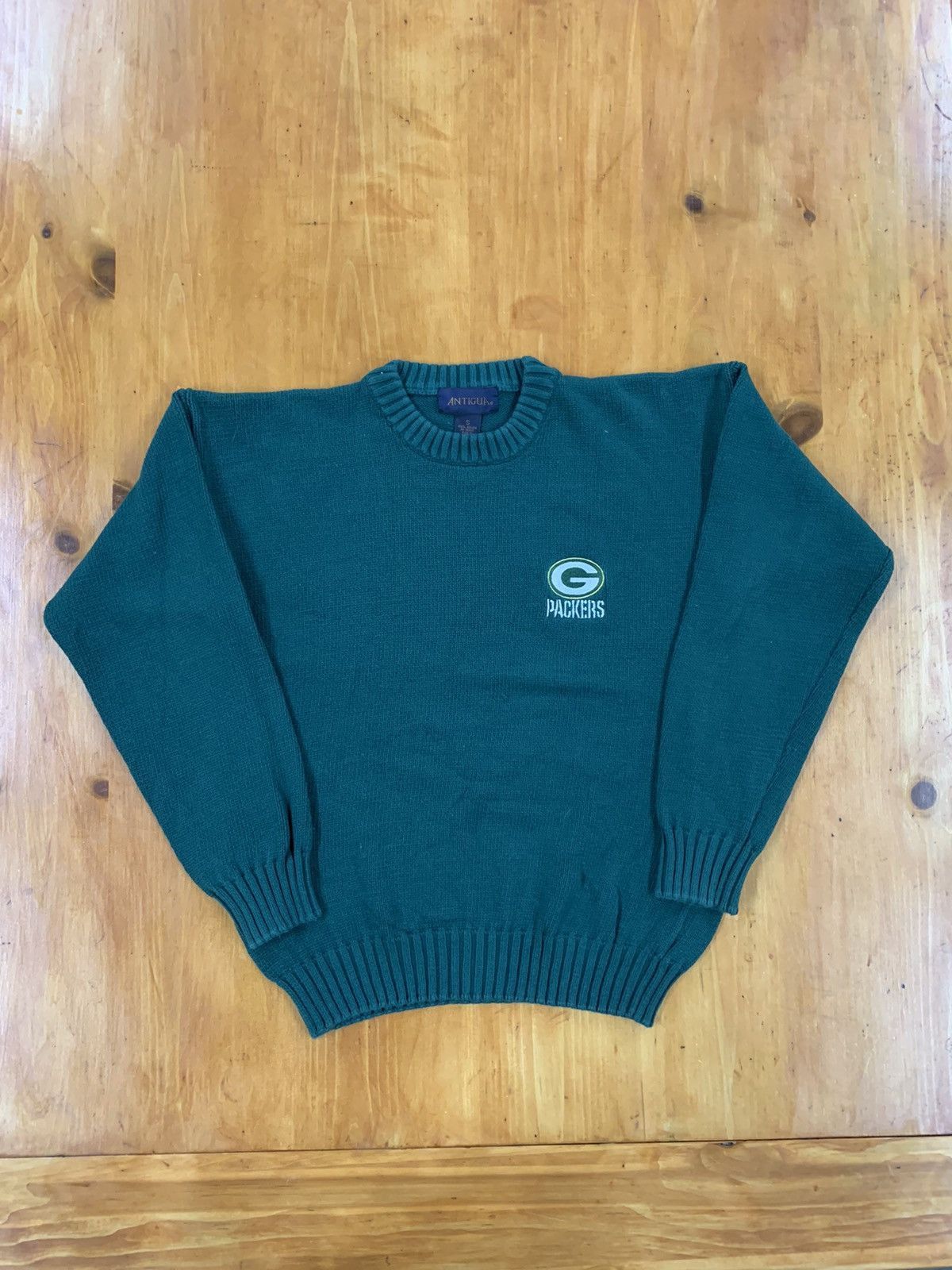 Vintage Vintage Antigua Green Bay Packers Knit Size US S / EU 44-46 / 1 - 2 Thumbnail
