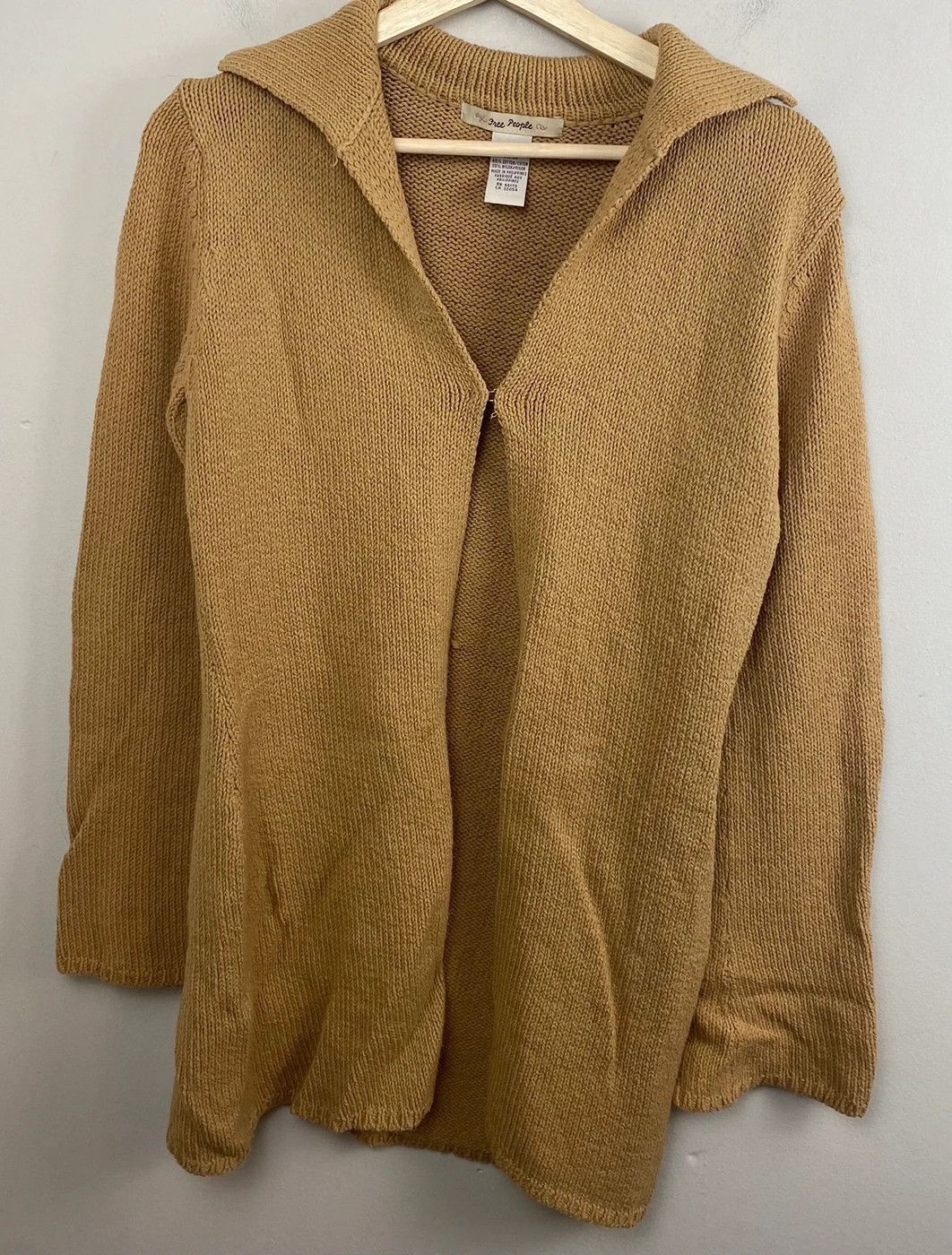Vintage Vintage Tan Cape Cardigan Size US S / EU 44-46 / 1 - 3 Thumbnail