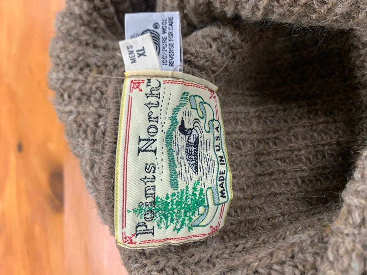 Vintage Vintage Brown Heather Fleck Knit Sweater Size US L / EU 52-54 / 3 - 3 Thumbnail