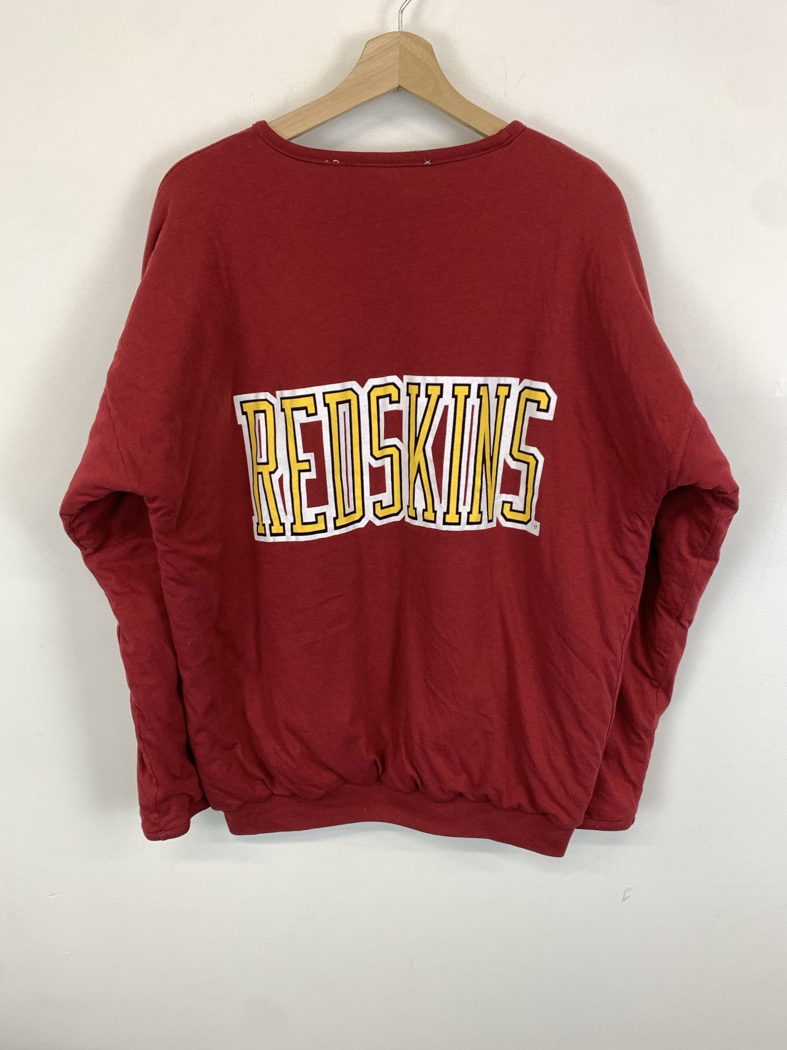 NFL × Vintage Vintage Crewneck 1990s Washington Redskins Reversible Vintage Sweatshirt AOP Washington Nationals Vintage Sweatshirt Size Size US L / EU 52-54 / 3 - 2 Thumbnail